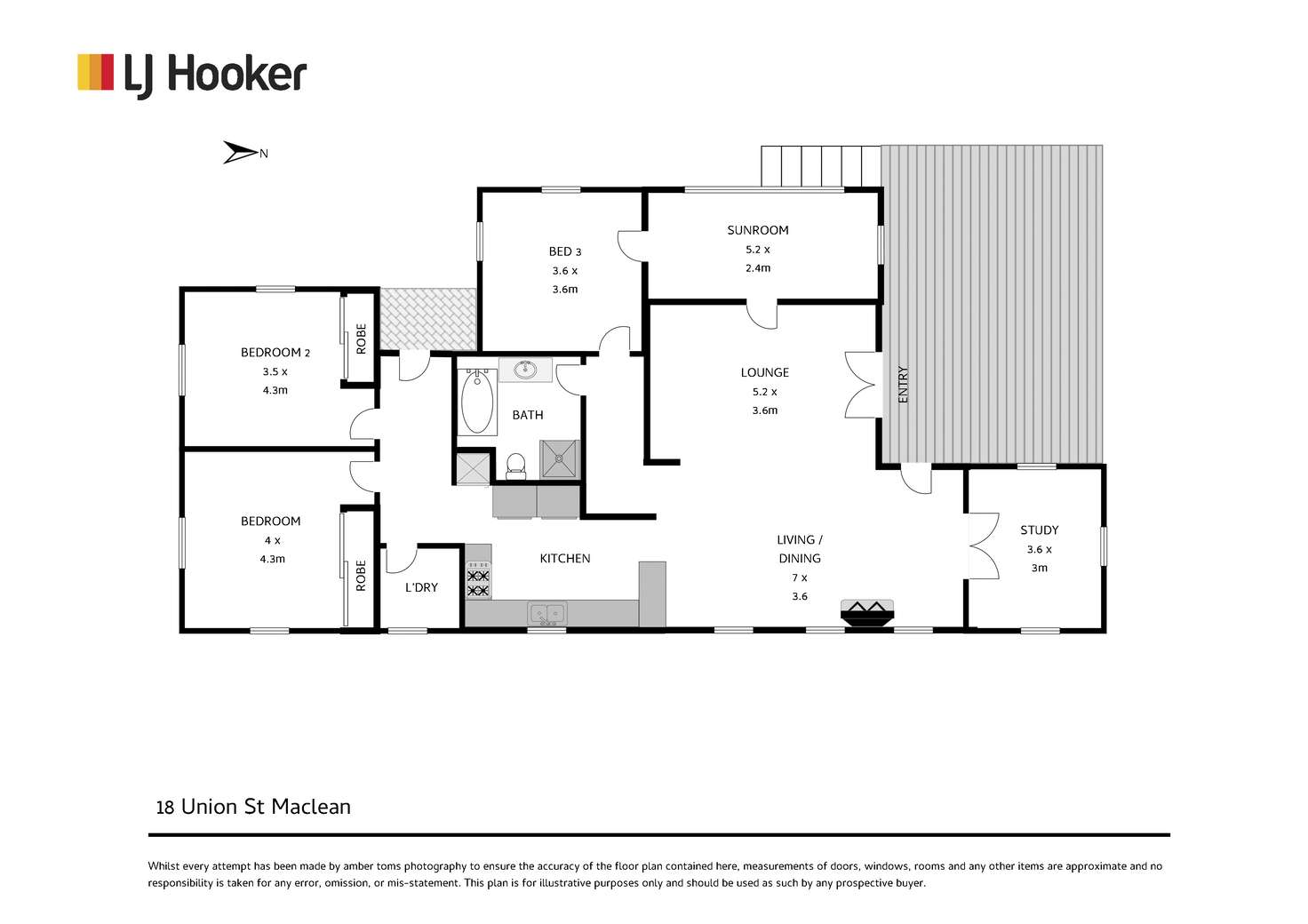 Floorplan of Homely house listing, 18 Union Street, Maclean NSW 2463