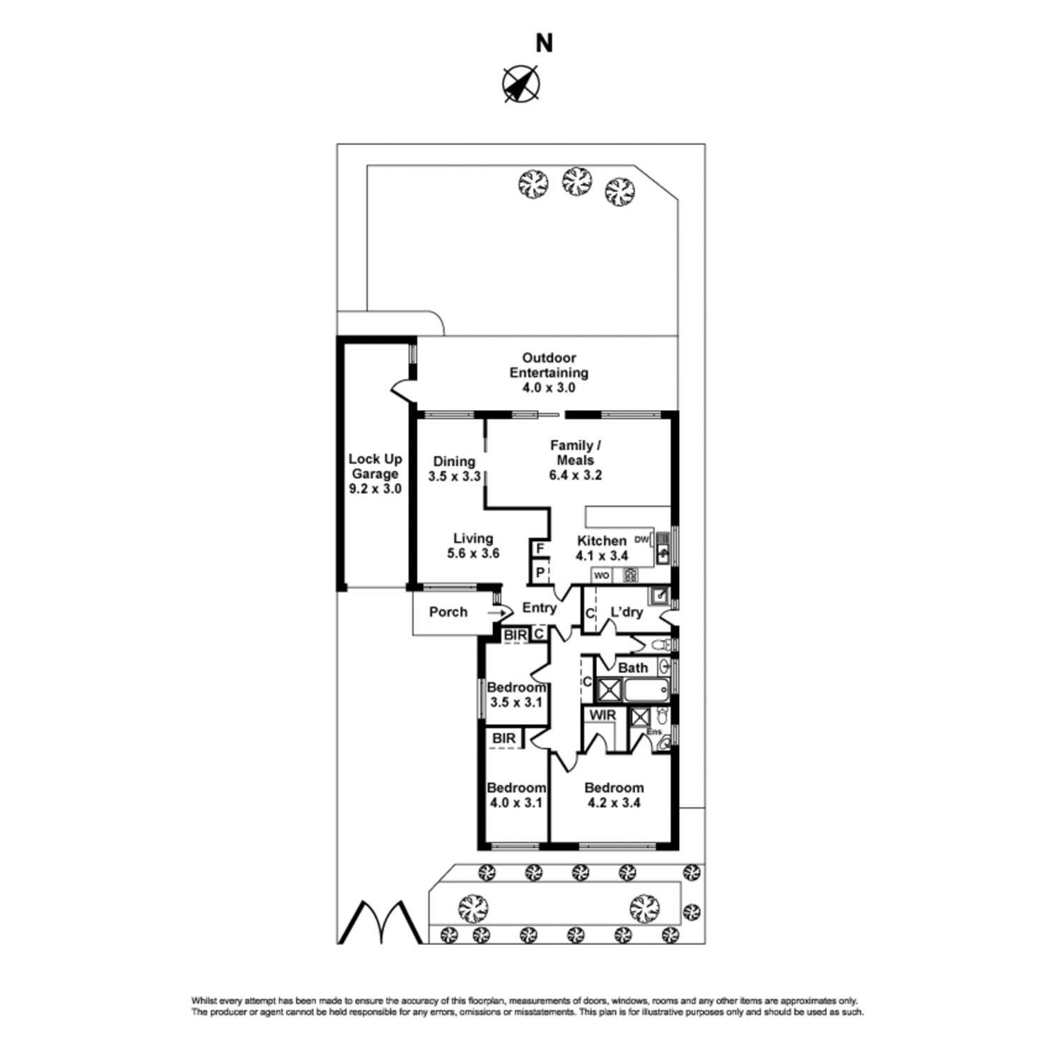 Floorplan of Homely house listing, 10 Hoddle Way, Altona Meadows VIC 3028