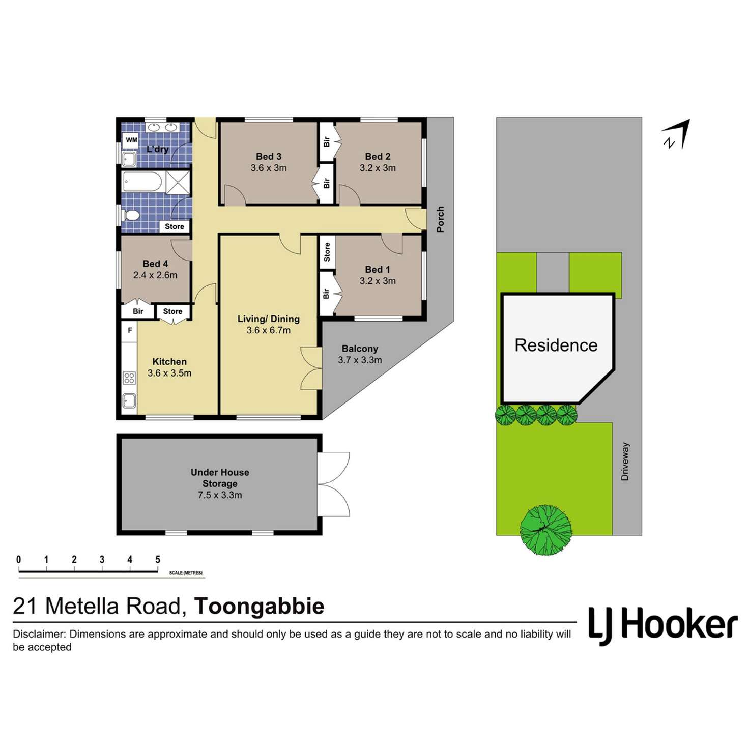 Floorplan of Homely house listing, 21 Metella Road, Toongabbie NSW 2146