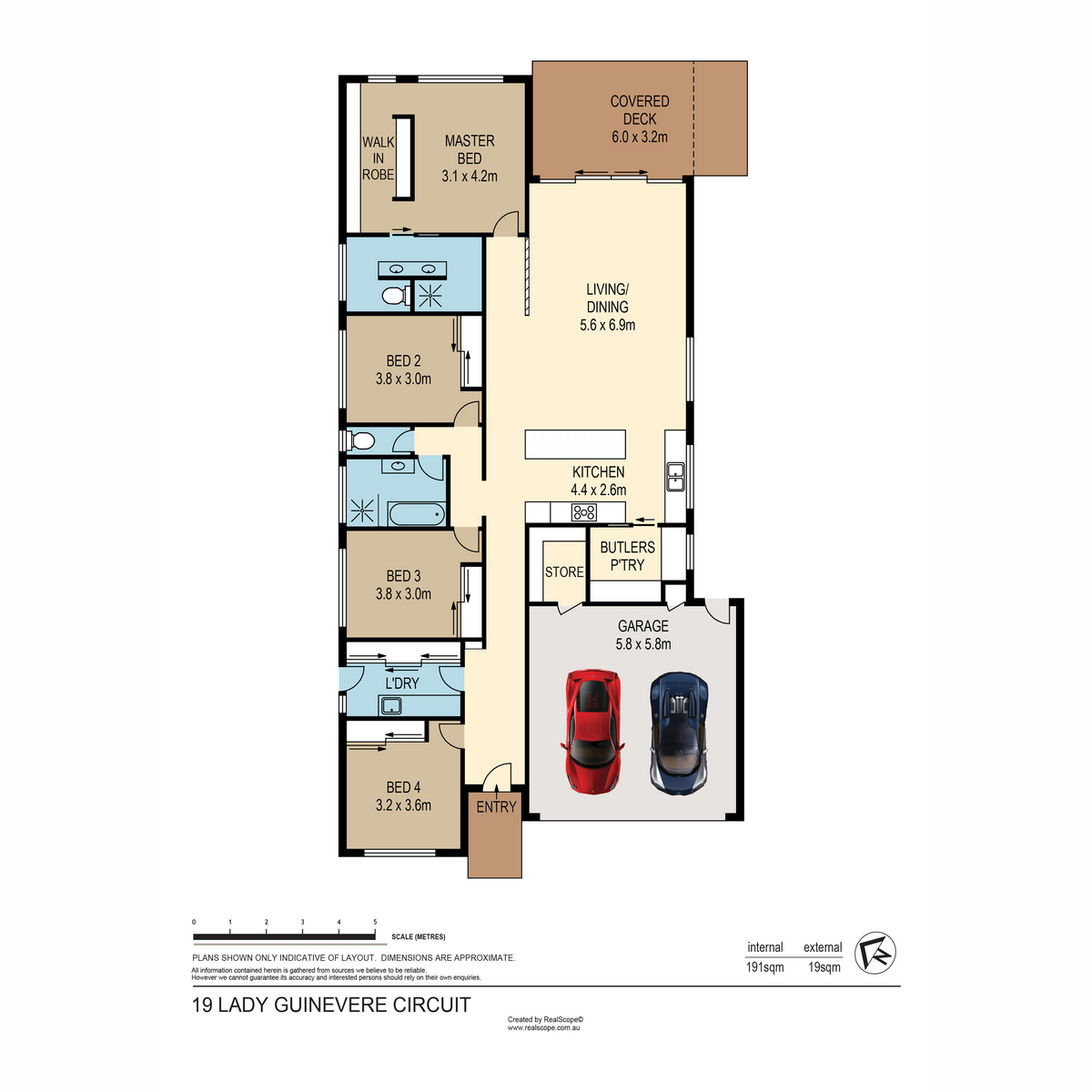 Floorplan of Homely house listing, 19 Lady Guinevere Circuit, Murrumba Downs QLD 4503