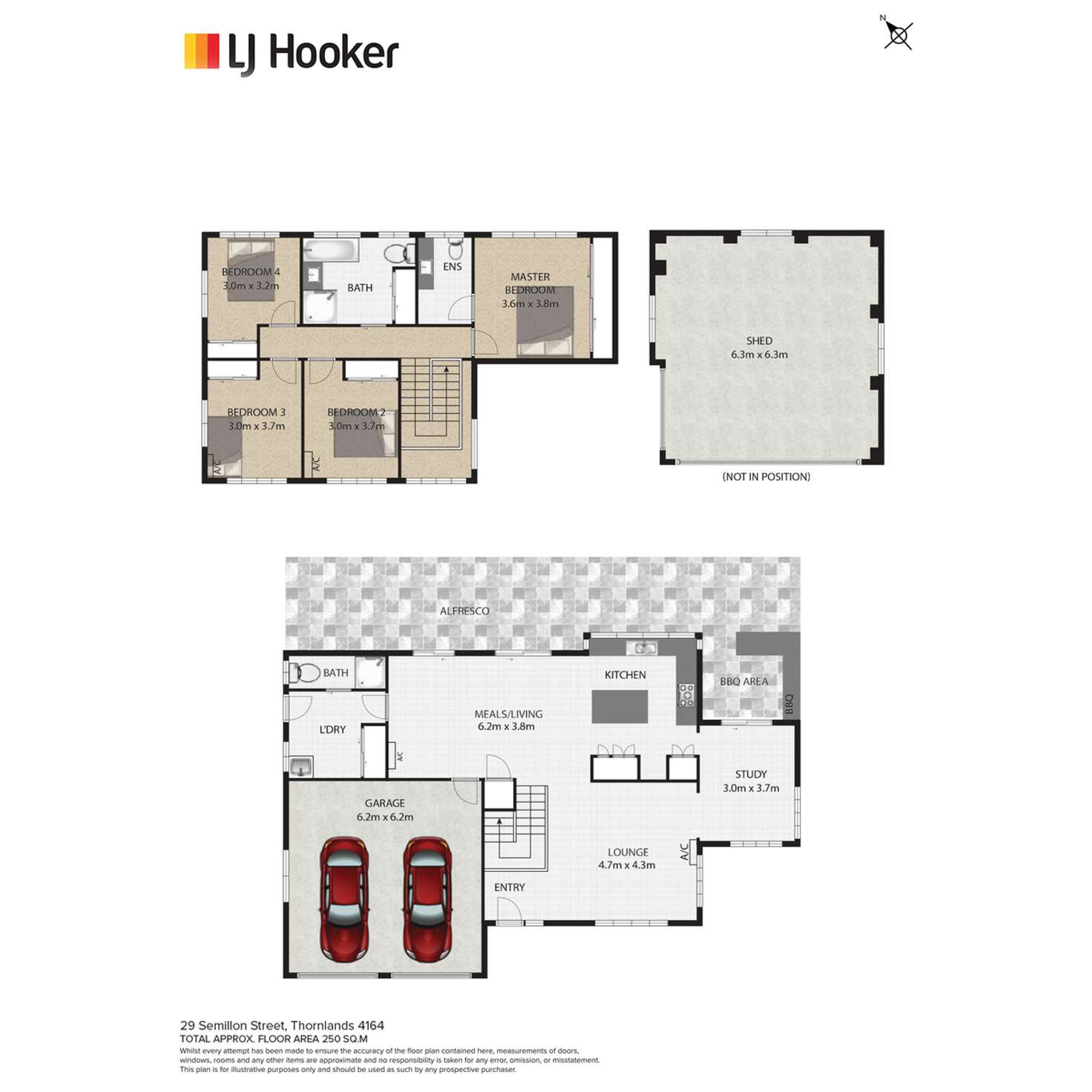 Floorplan of Homely house listing, 29 Semillon Street, Thornlands QLD 4164