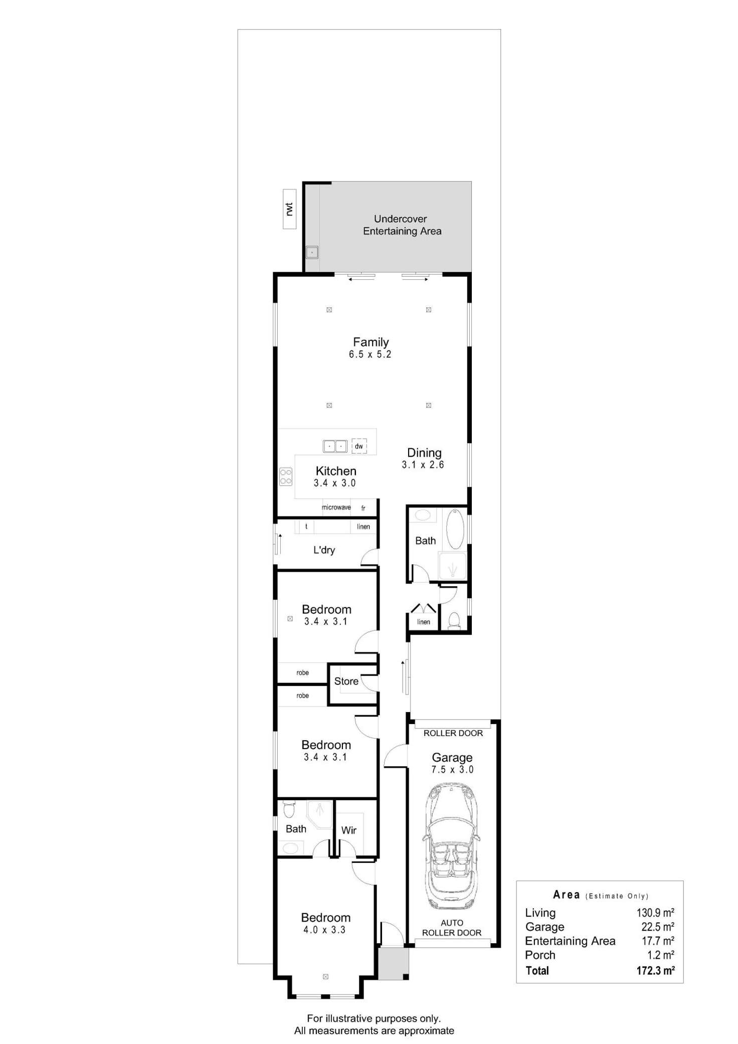 Floorplan of Homely house listing, 37a Darebin Street, Mile End SA 5031