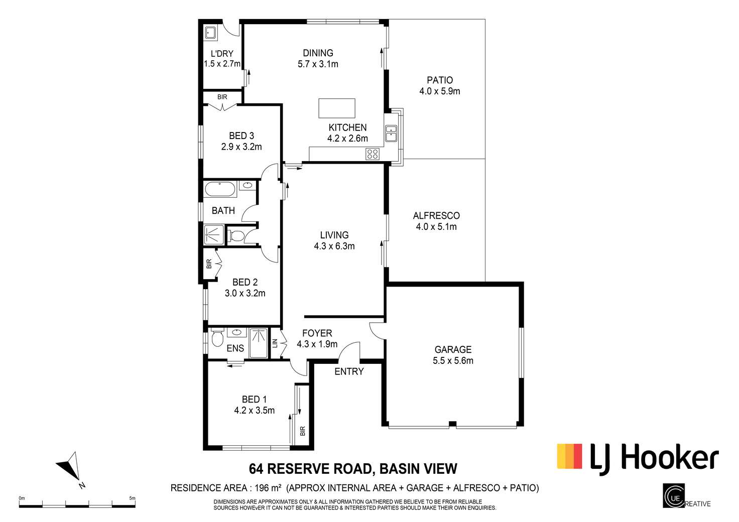 Floorplan of Homely house listing, 64 Reserve Road, Basin View NSW 2540