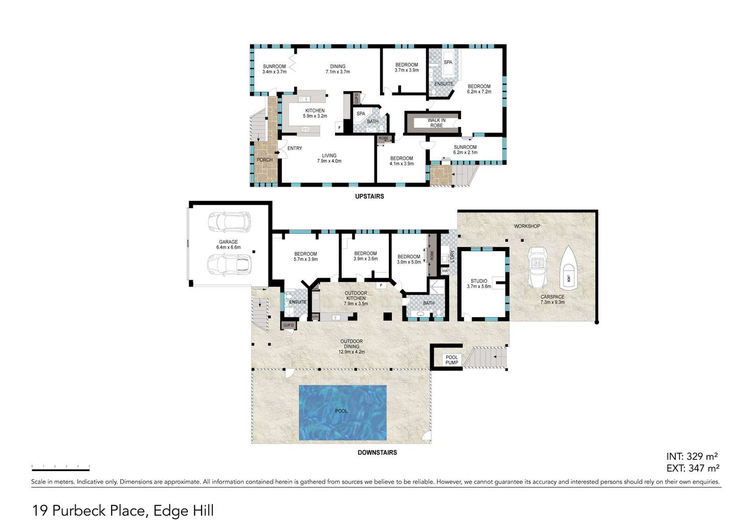 Floorplan of Homely house listing, 19 Purbeck Place, Edge Hill QLD 4870