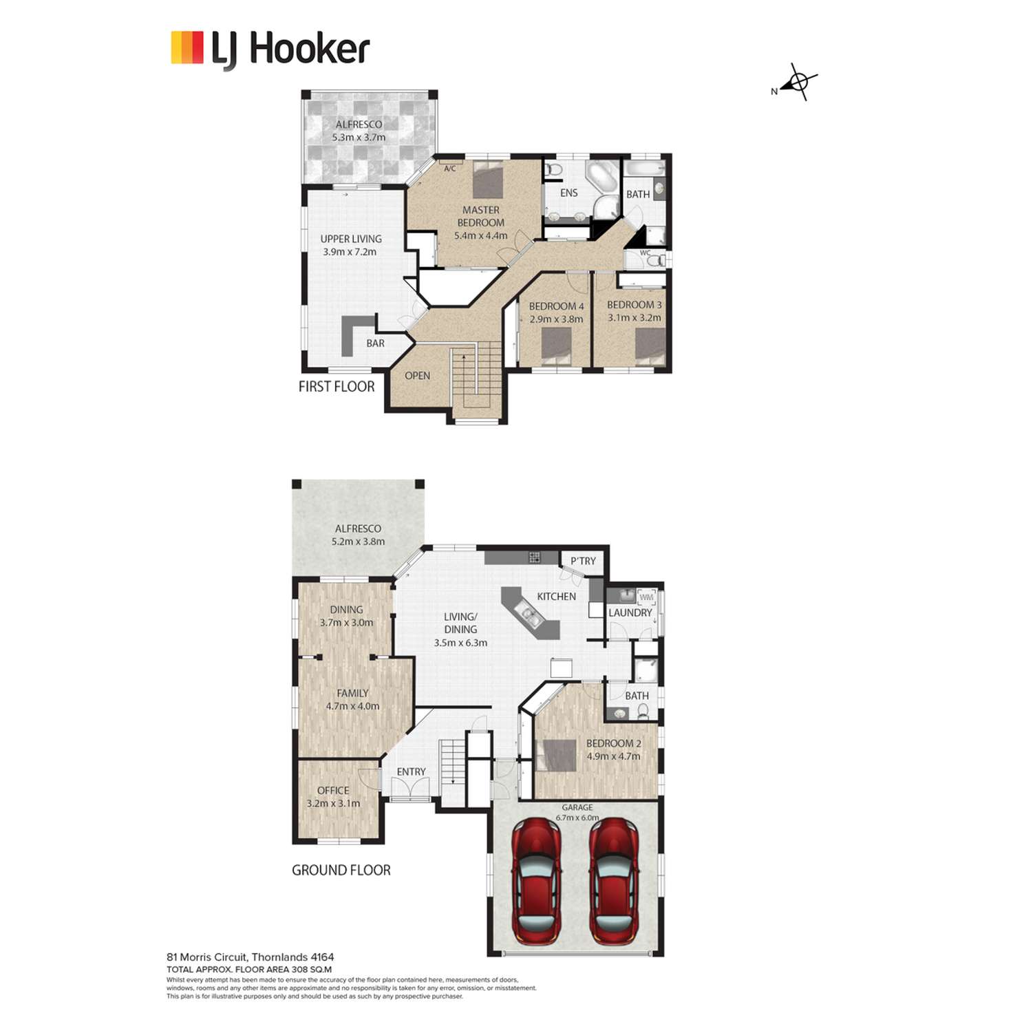 Floorplan of Homely house listing, 81 Morris Circuit, Thornlands QLD 4164