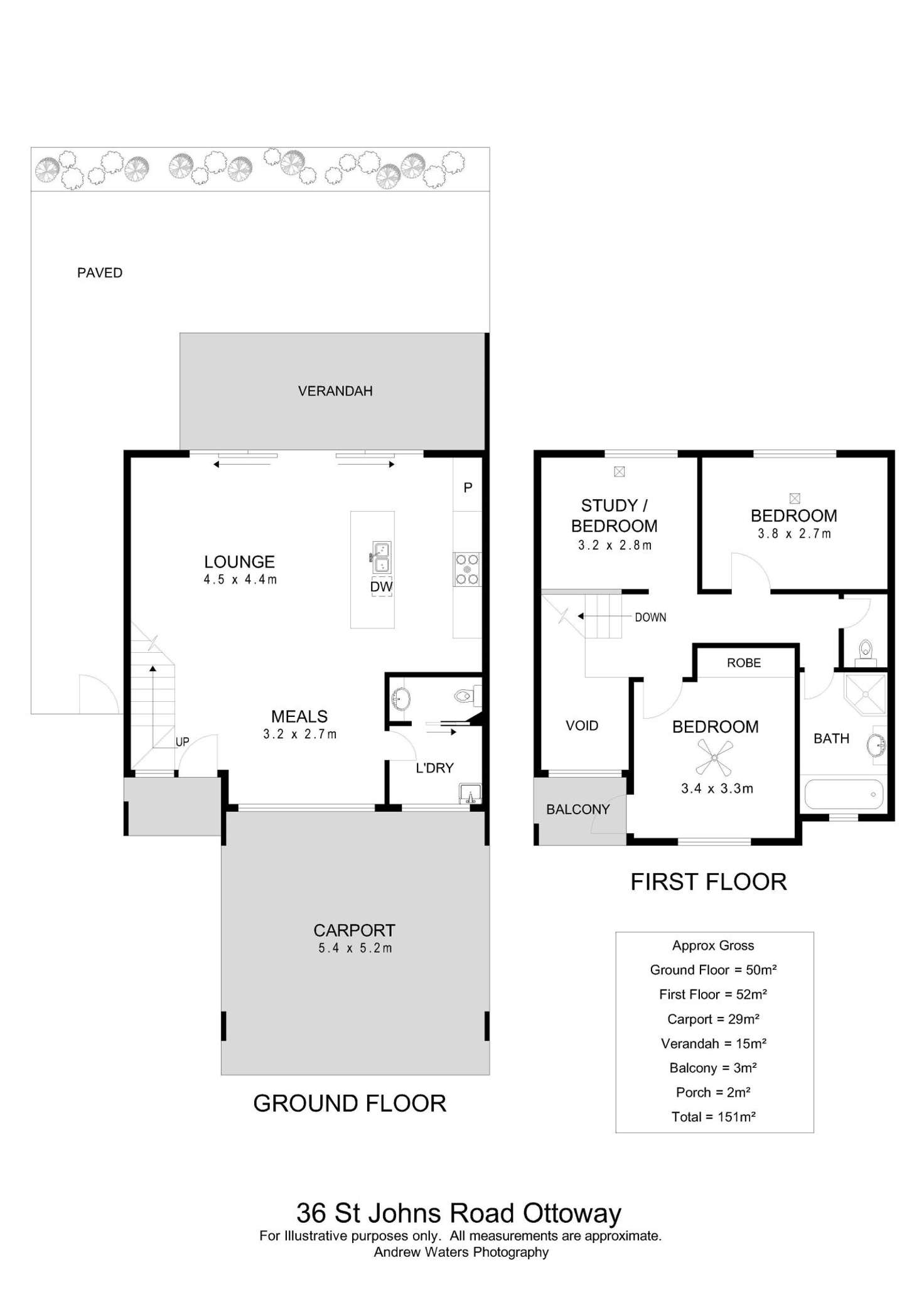 Floorplan of Homely townhouse listing, 36 St Johns Road, Ottoway SA 5013