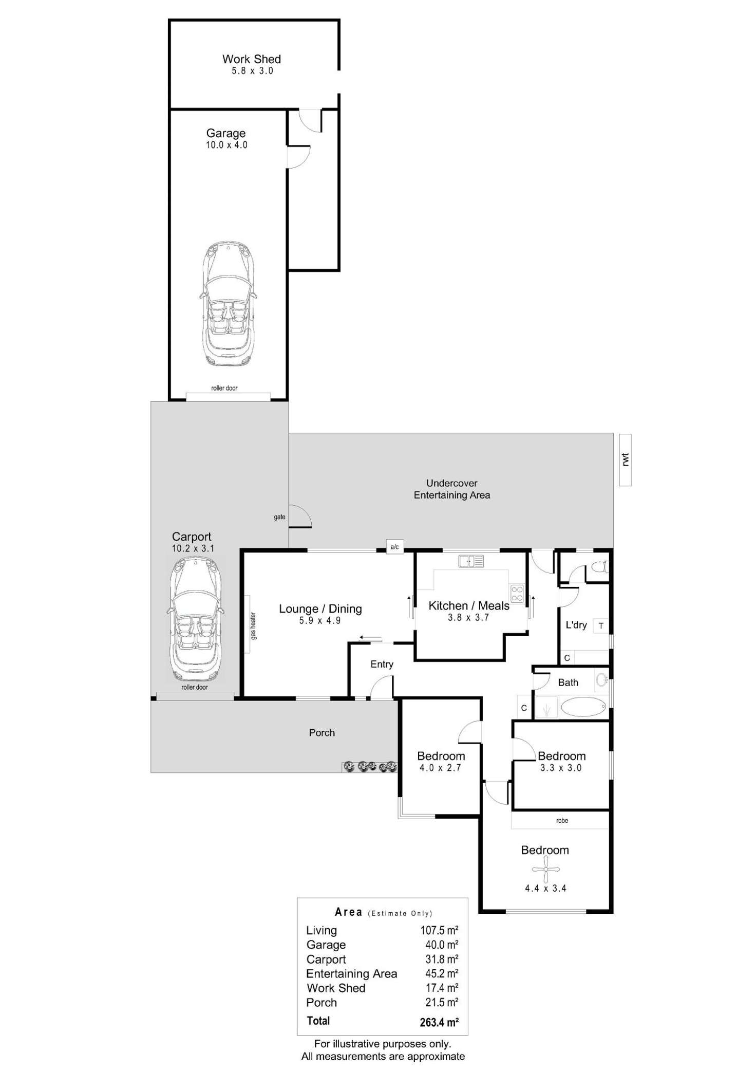 Floorplan of Homely house listing, 13 Matheson Avenue, Findon SA 5023