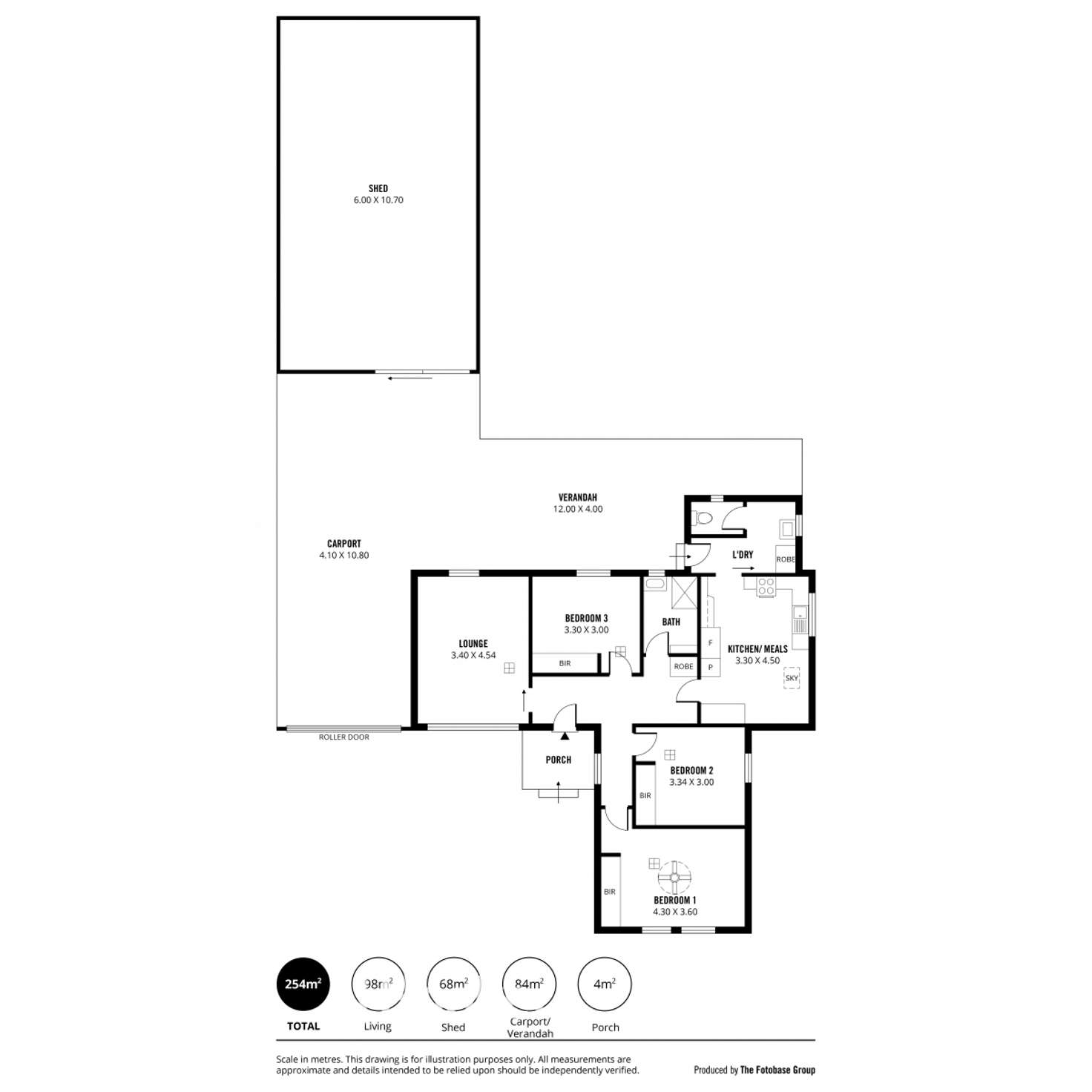 Floorplan of Homely house listing, 7 Myrtle Road, Dernancourt SA 5075