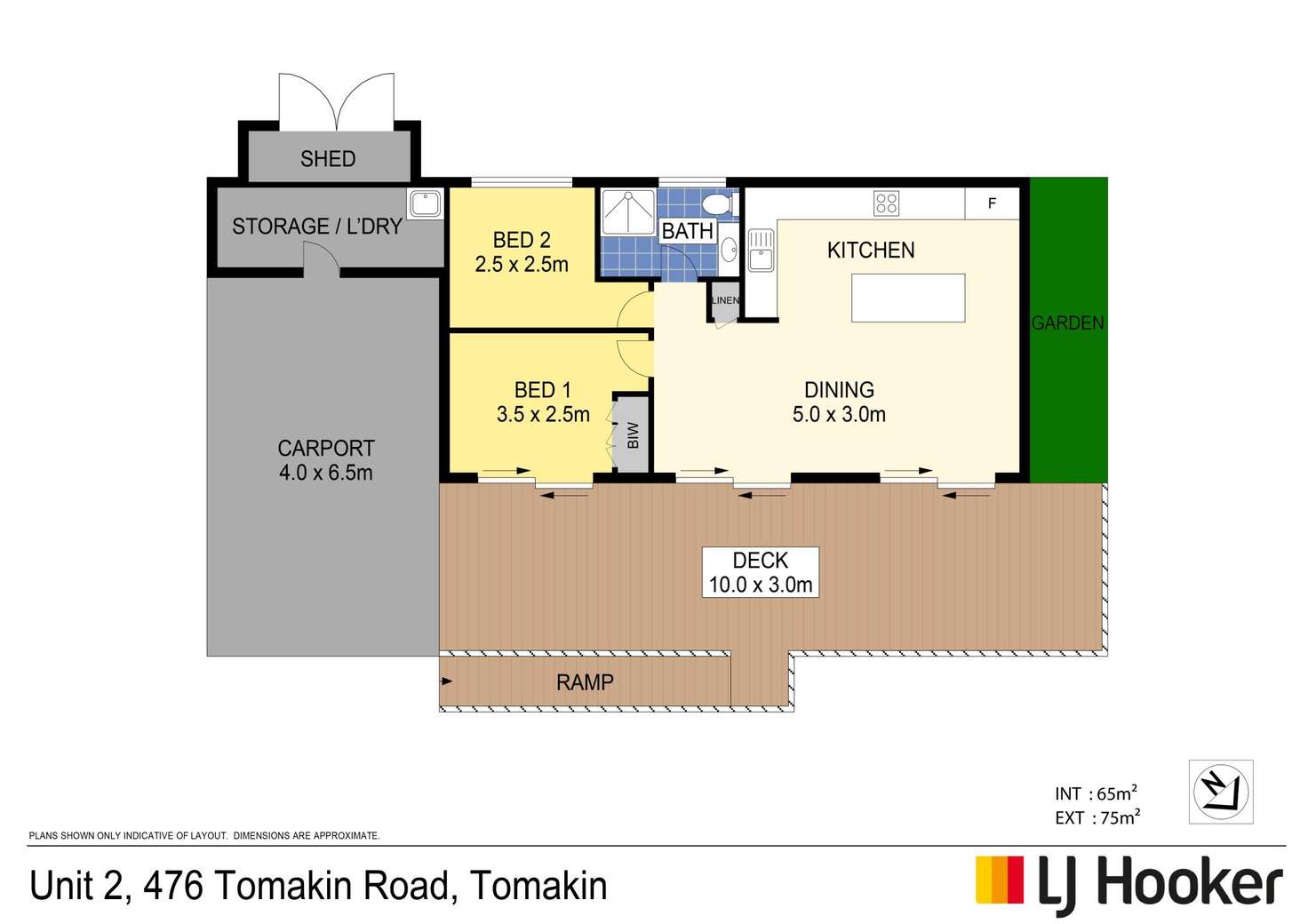 Floorplan of Homely house listing, 2/476 Tomakin Road, Tomakin NSW 2537