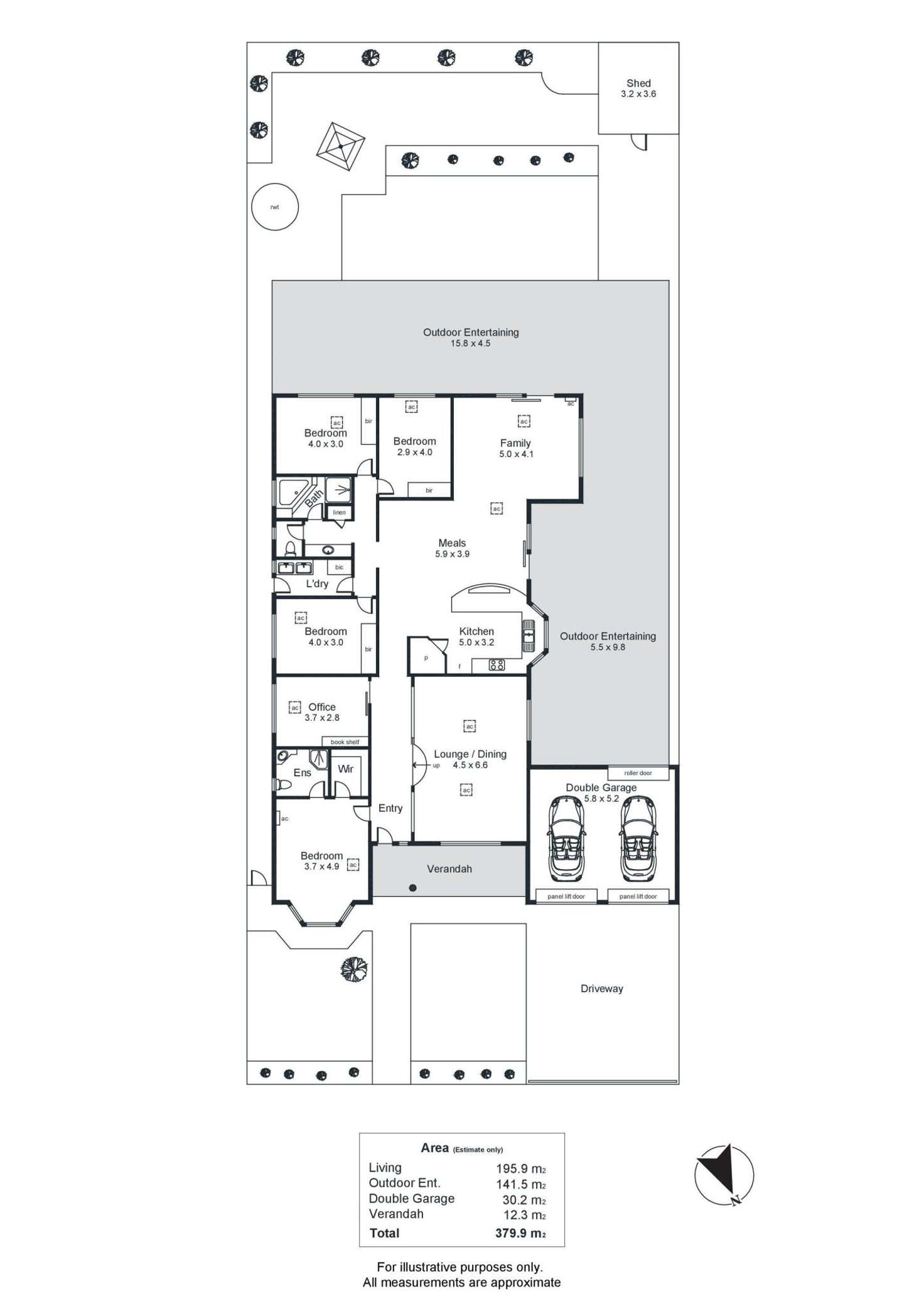 Floorplan of Homely house listing, 5 Thirteenth Avenue, Woodville North SA 5012