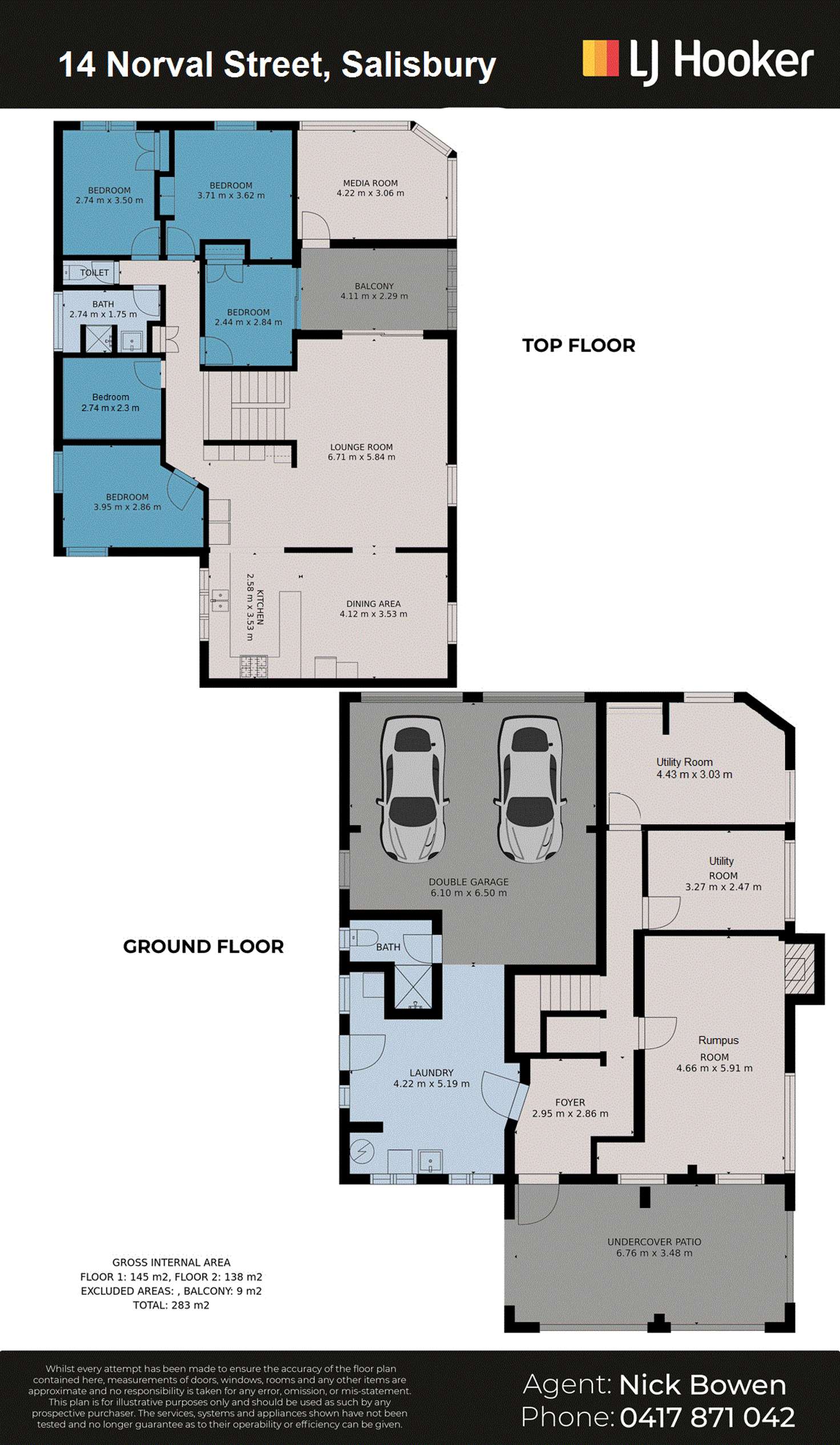 Floorplan of Homely house listing, 14 Norval Street, Salisbury QLD 4107