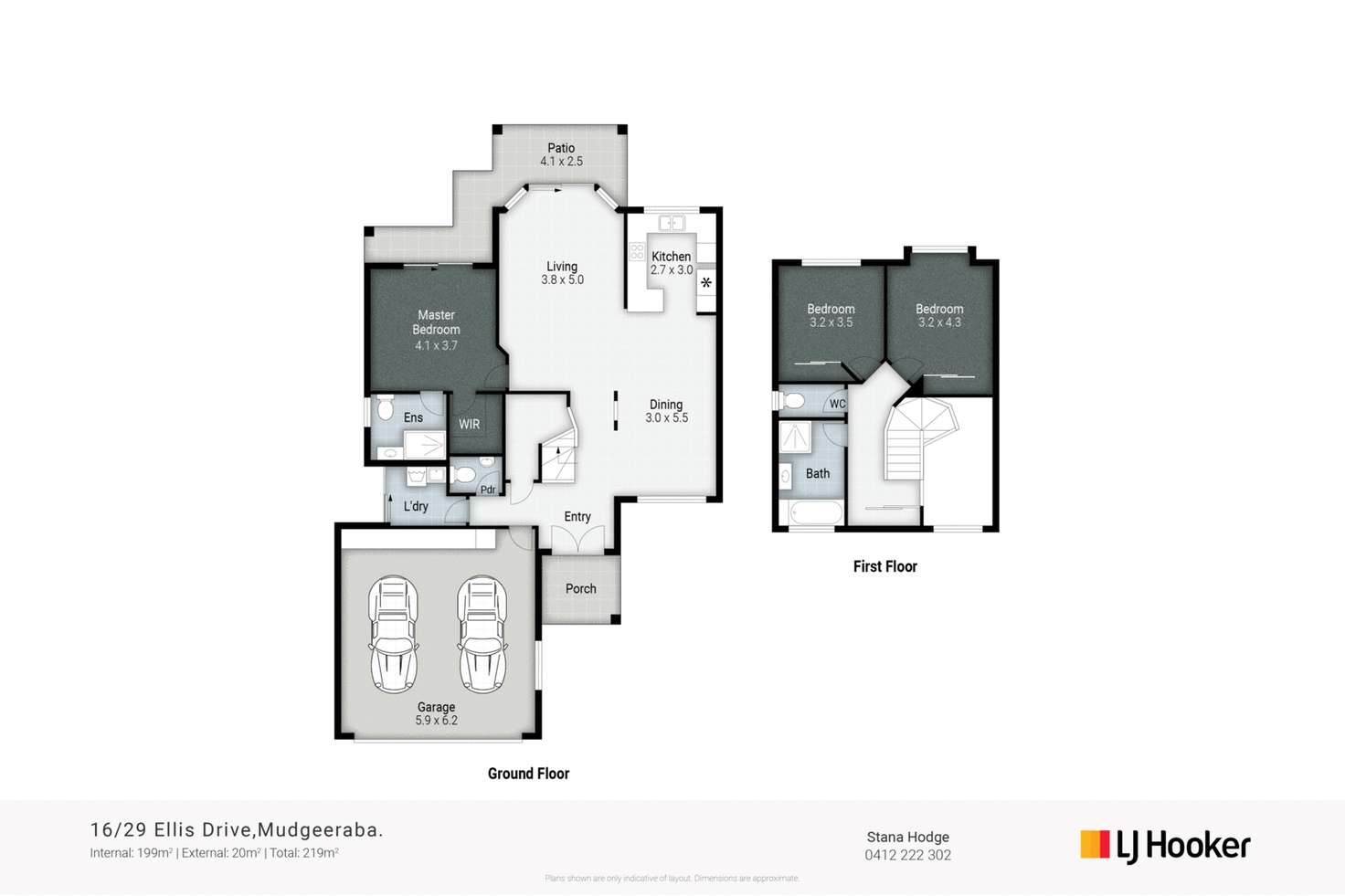 Floorplan of Homely house listing, 16/29 Ellis Drive, Mudgeeraba QLD 4213
