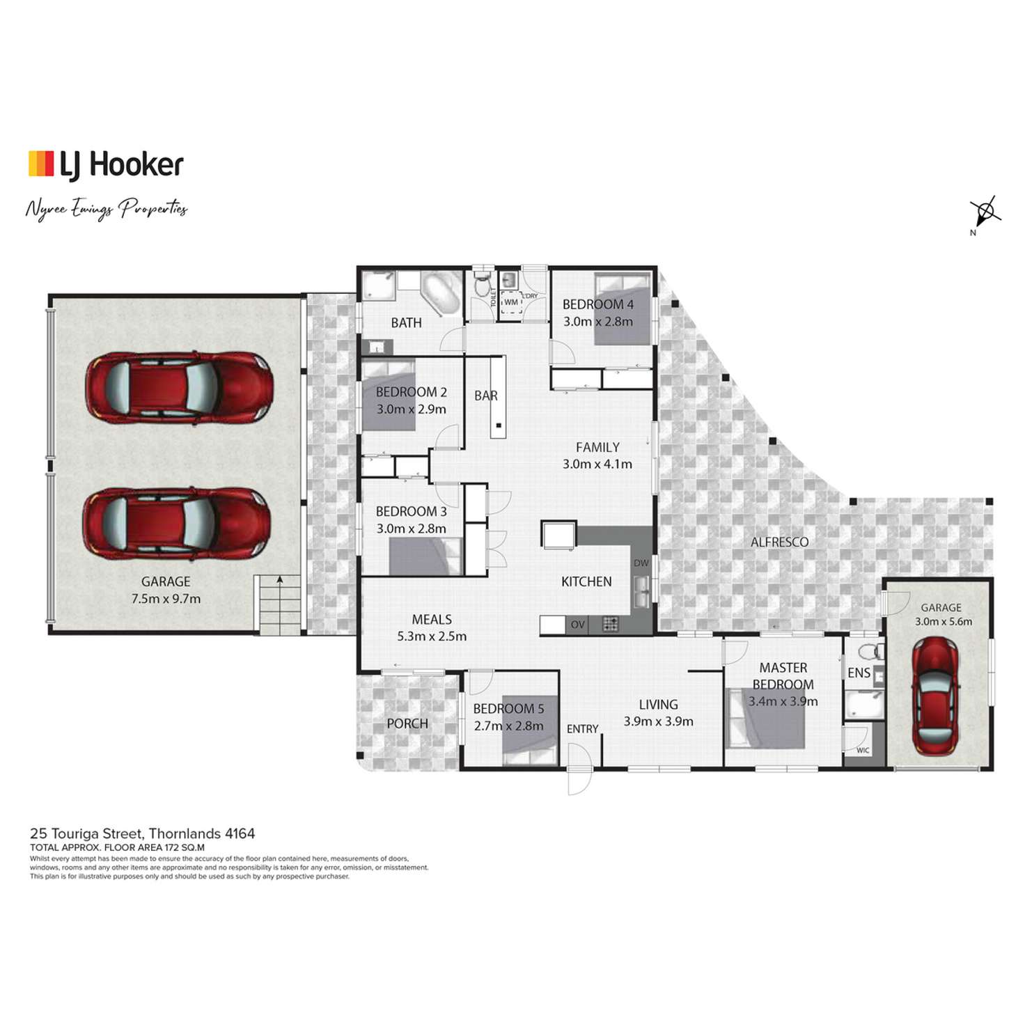Floorplan of Homely house listing, 25 Touriga Street, Thornlands QLD 4164