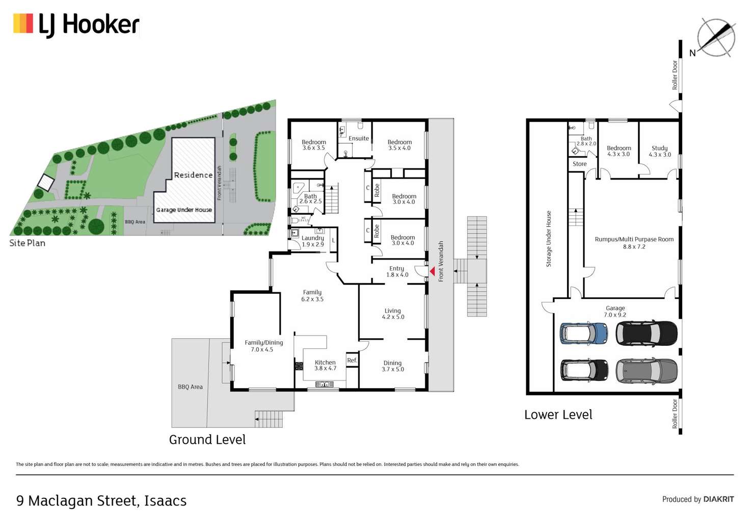 Floorplan of Homely house listing, 9 Maclagan Street, Isaacs ACT 2607