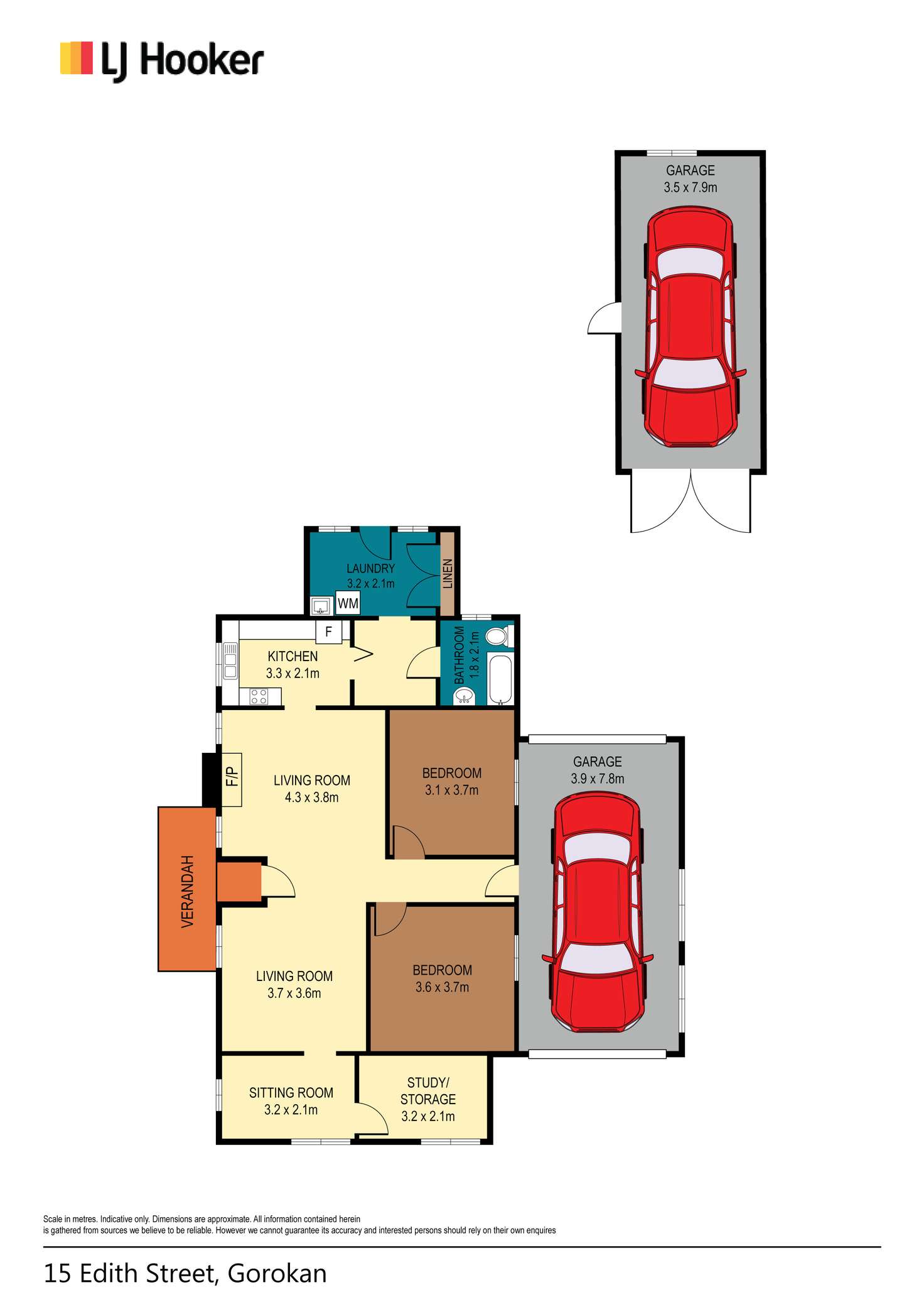 Floorplan of Homely house listing, 15 Edith Street, Gorokan NSW 2263