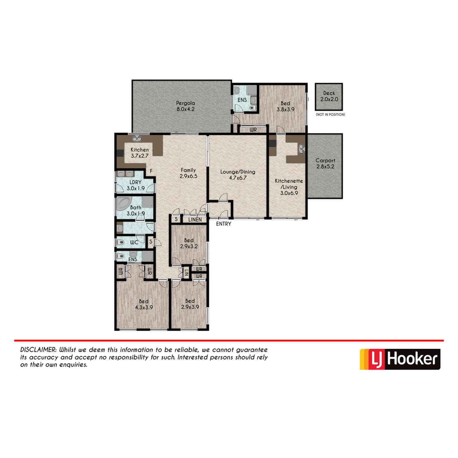 Floorplan of Homely house listing, 47 Beatrice Street, Rooty Hill NSW 2766