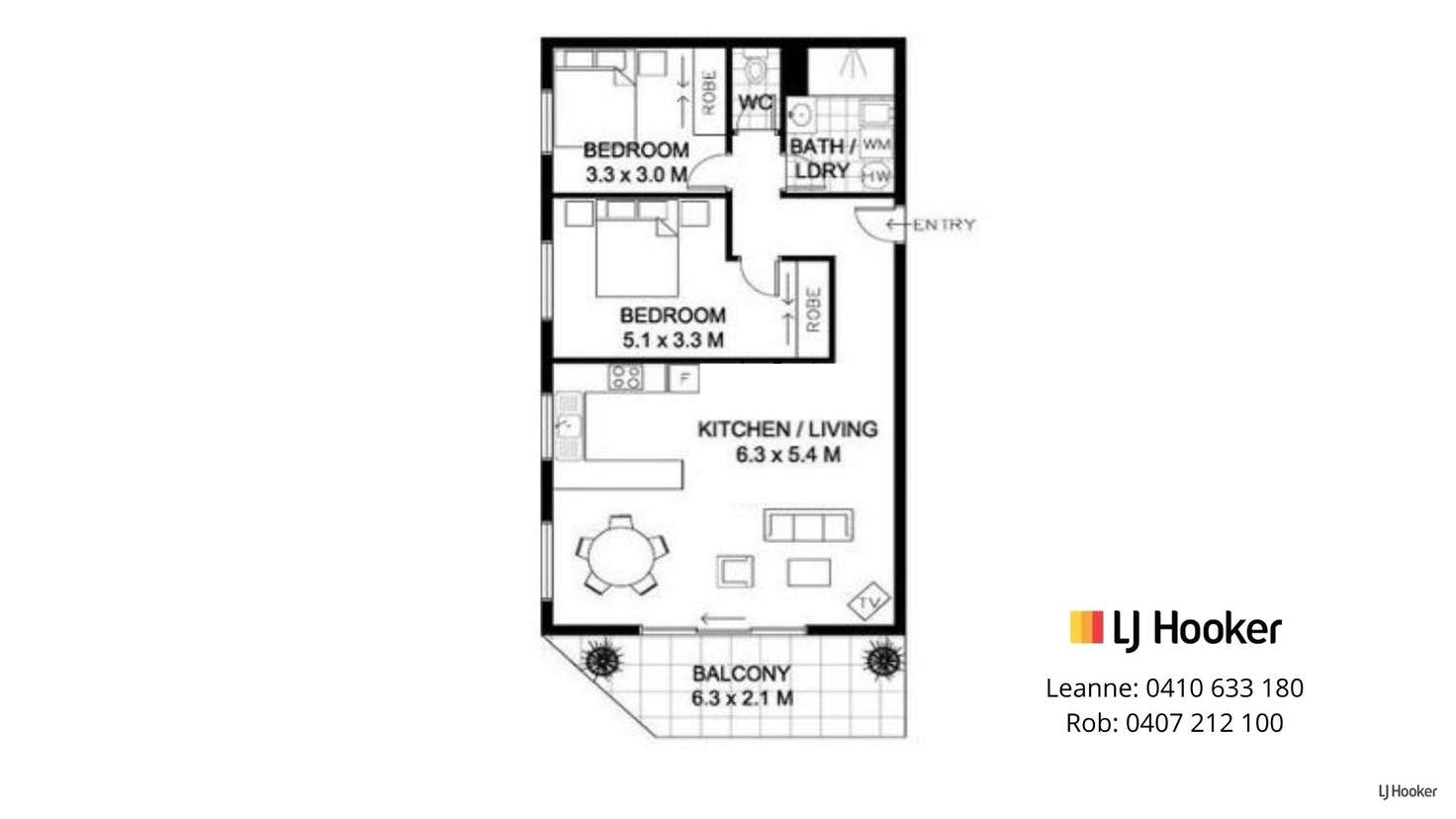 Floorplan of Homely unit listing, 5/9 Nalla Court, Palm Beach QLD 4221