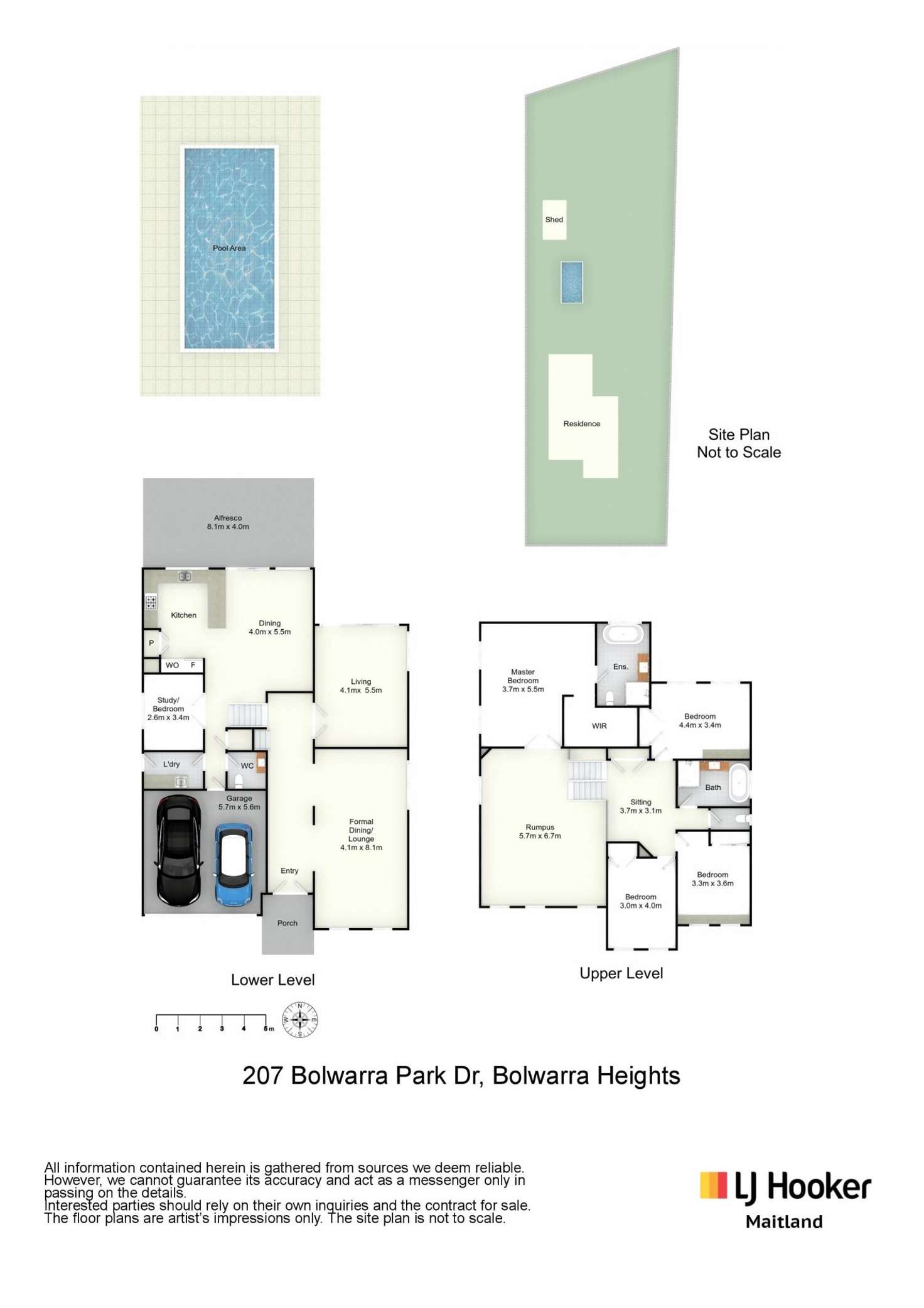 Floorplan of Homely house listing, 207 Bolwarra Park Drive, Bolwarra Heights NSW 2320