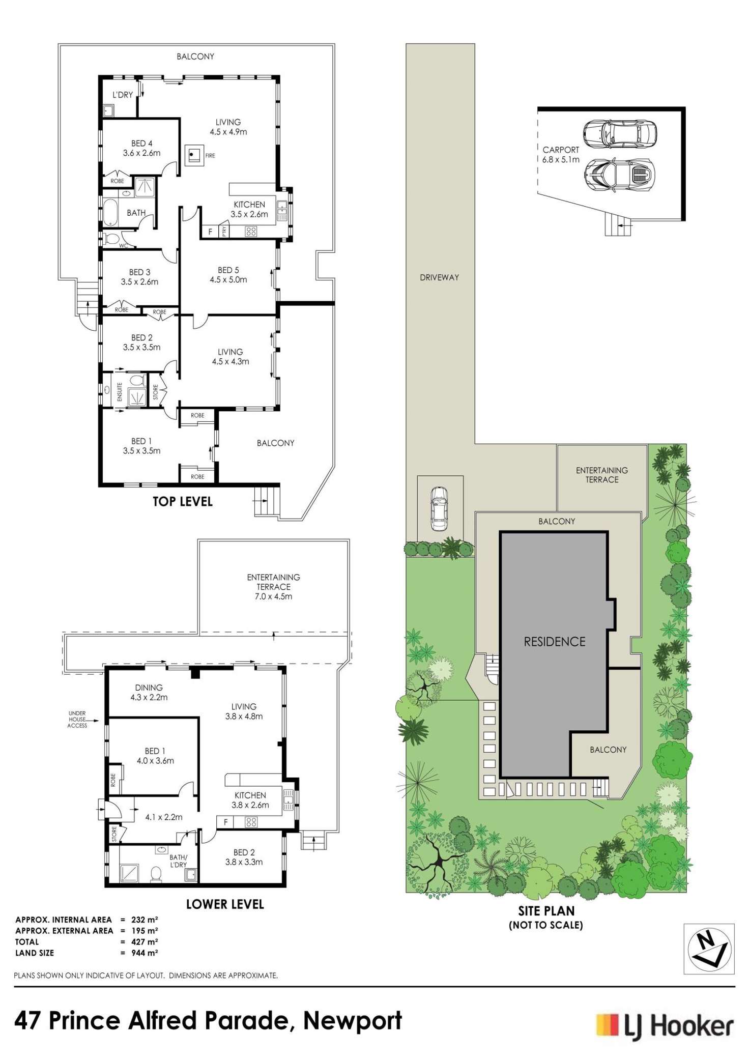 Floorplan of Homely house listing, 47A Prince Alfred Parade, Newport NSW 2106