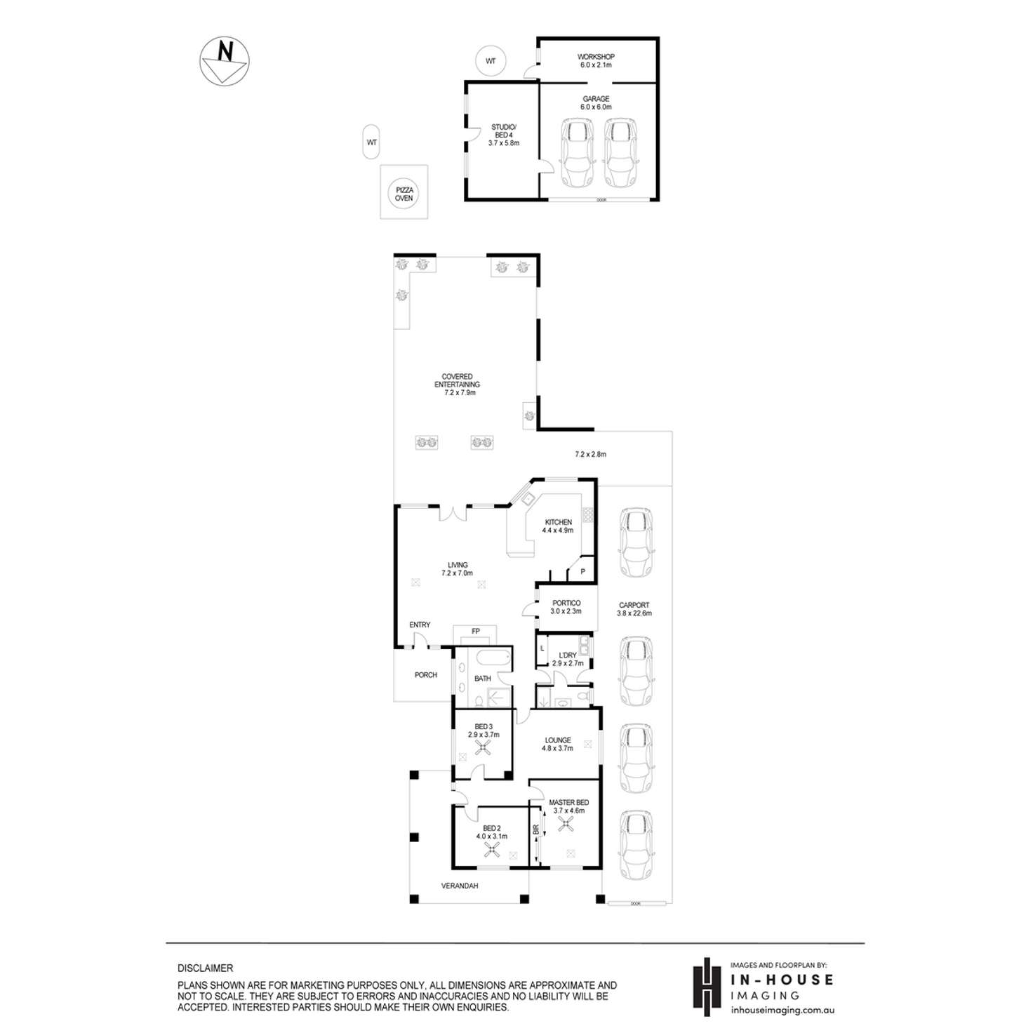 Floorplan of Homely house listing, 20 Hinton Street, Underdale SA 5032