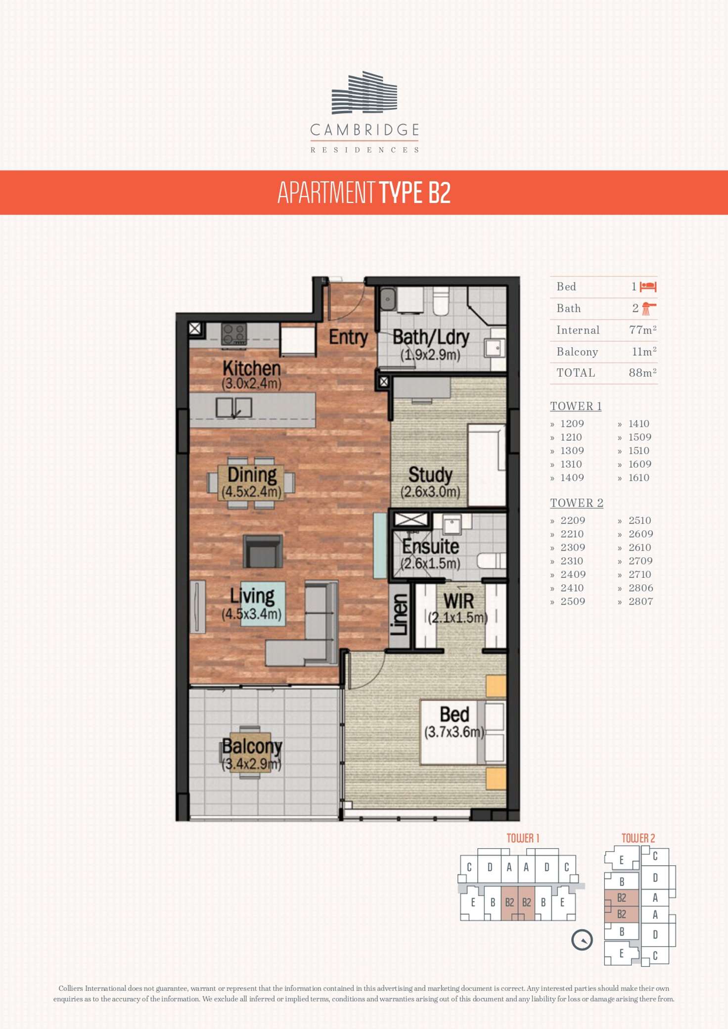 Floorplan of Homely unit listing, 2310/42 Laver Drive, Robina QLD 4226