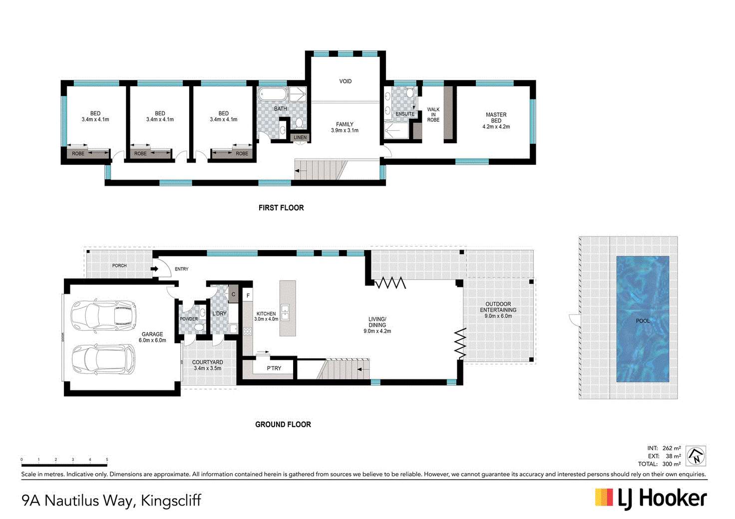 Floorplan of Homely house listing, 9a Nautilus Way, Kingscliff NSW 2487