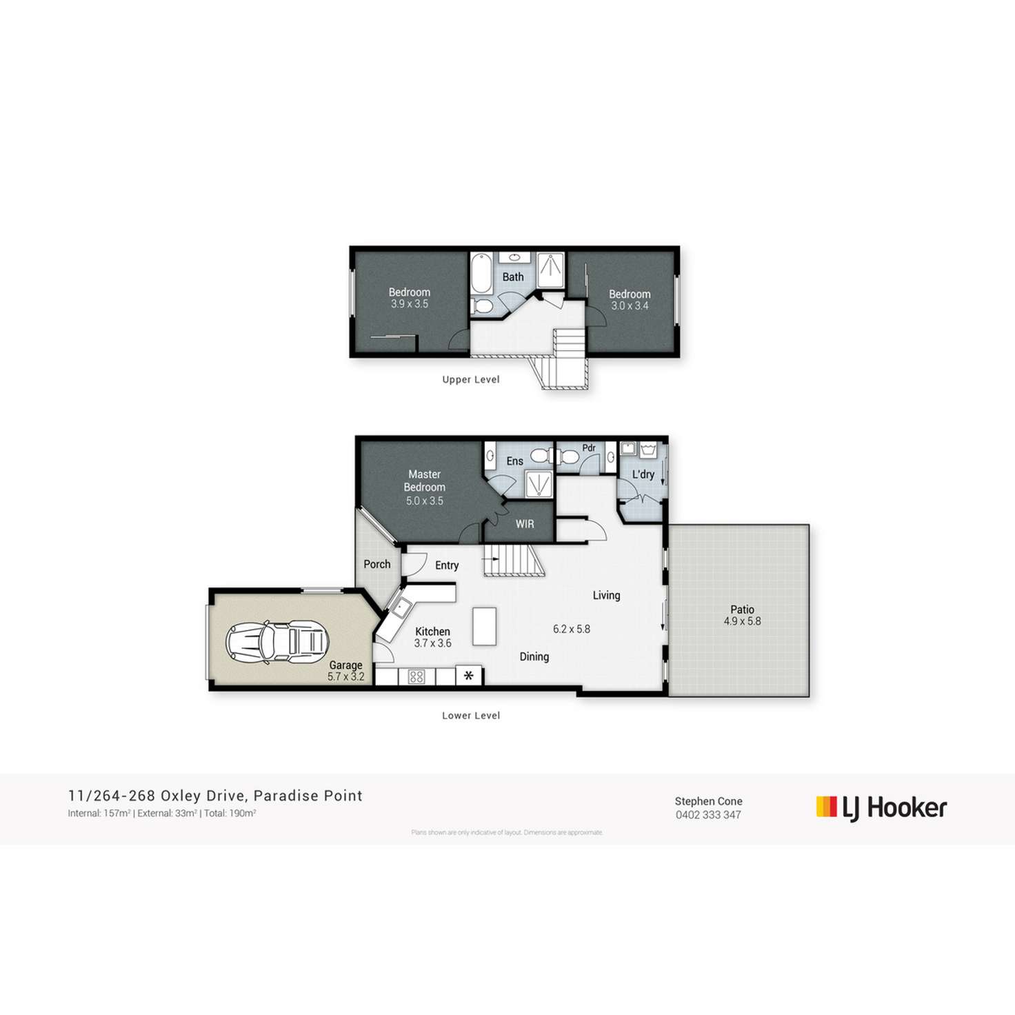 Floorplan of Homely townhouse listing, 11/264-286 Oxley Drive, Coombabah QLD 4216