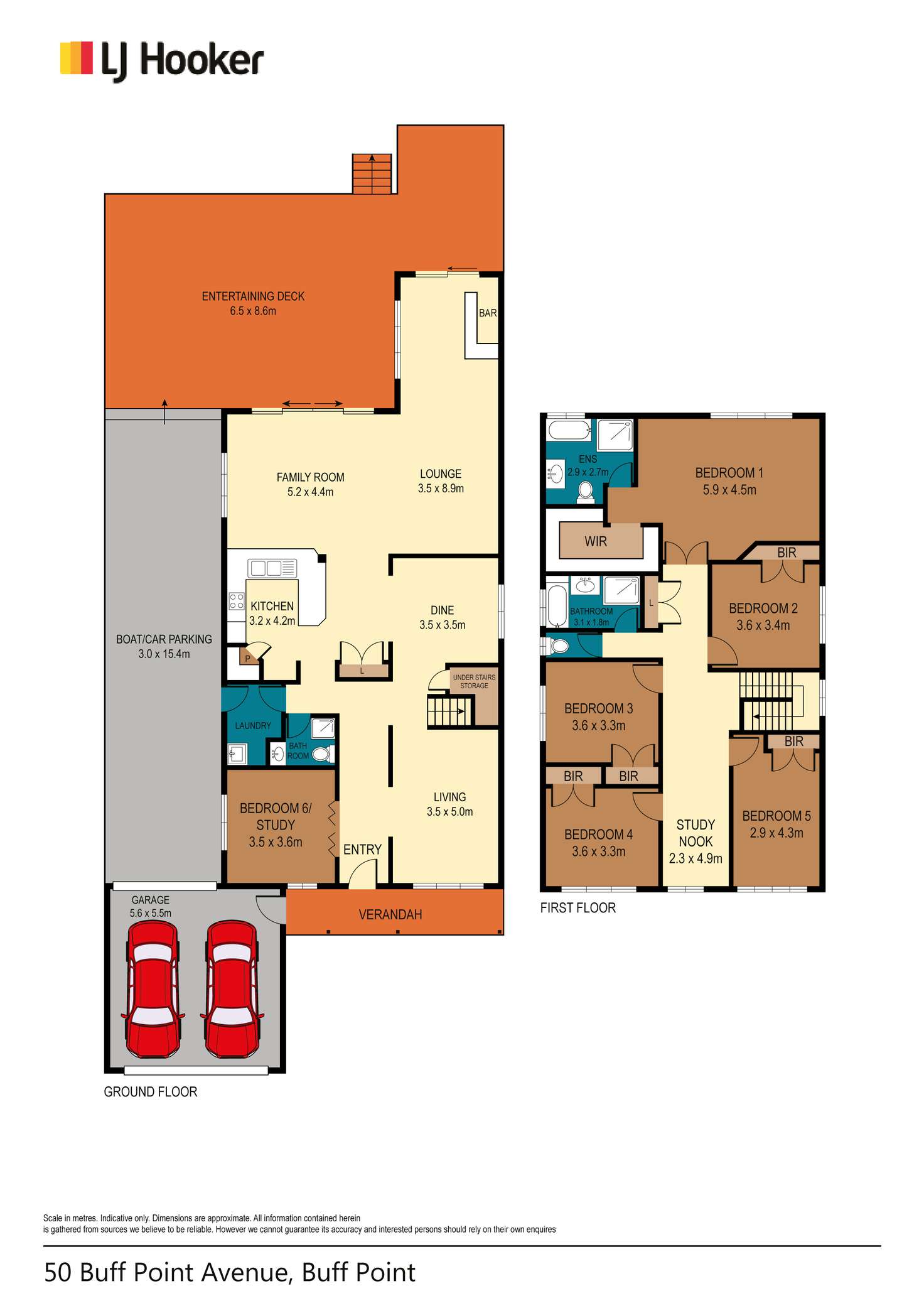 Floorplan of Homely house listing, 50 Buff Point Avenue, Buff Point NSW 2262