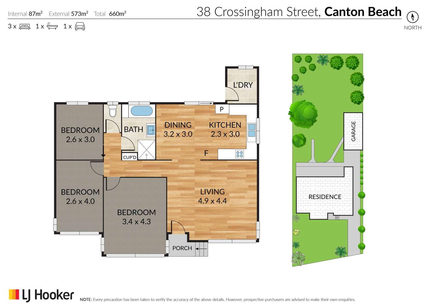 Floorplan of Homely house listing, 38 Crossingham Street, Canton Beach NSW 2263
