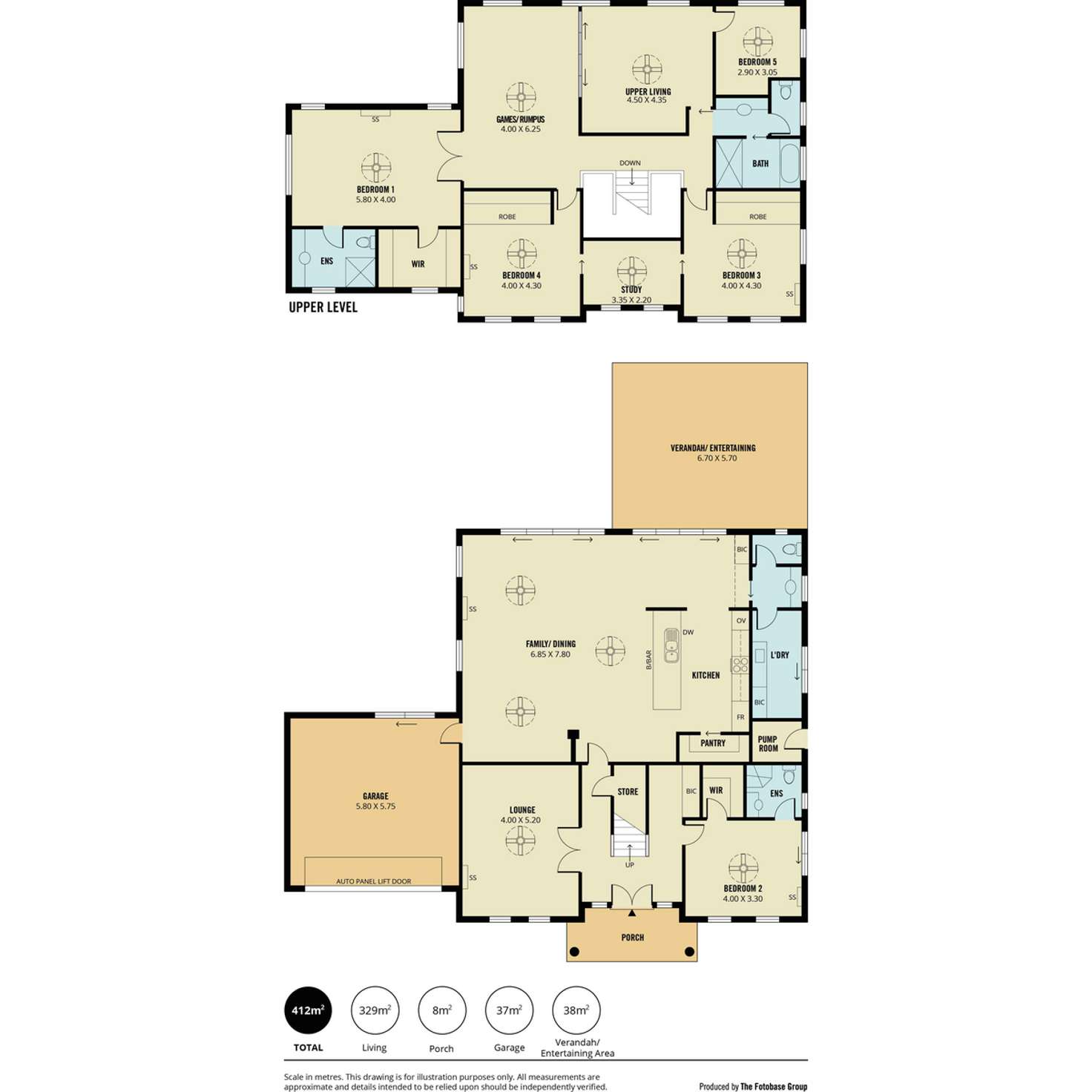 Floorplan of Homely house listing, 6 Antigua Court, Mawson Lakes SA 5095