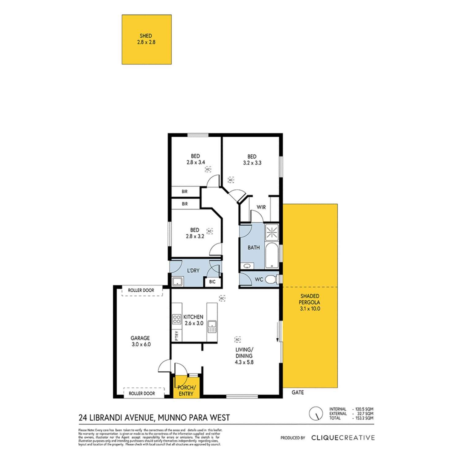 Floorplan of Homely house listing, 24 Librandi Street, Munno Para West SA 5115