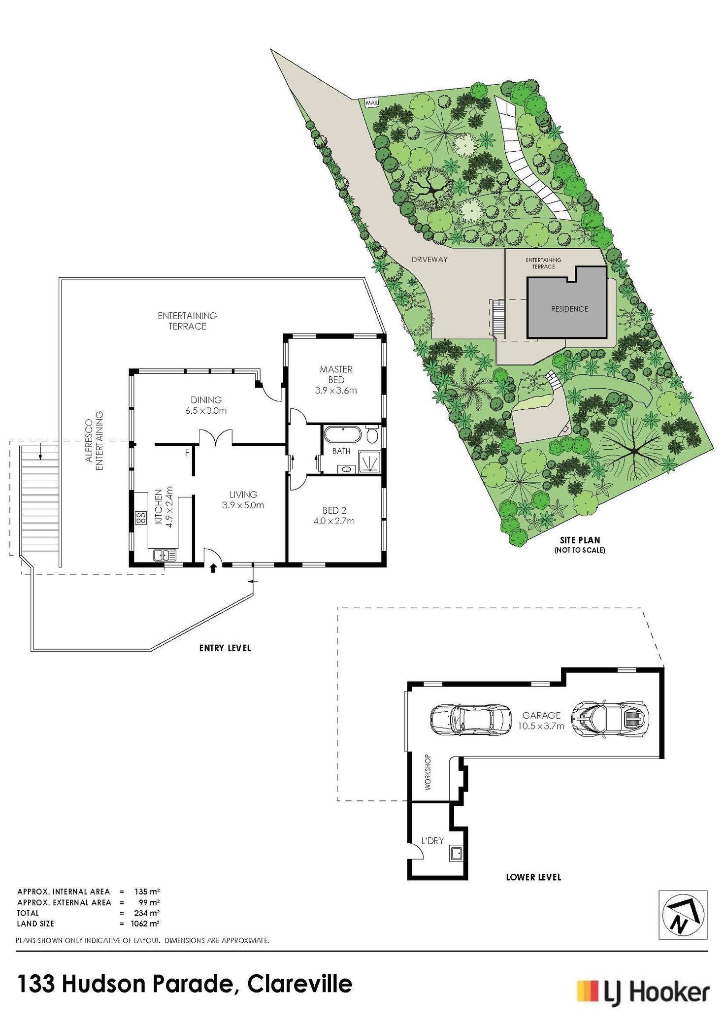 Floorplan of Homely house listing, 133 Hudson Parade, Clareville NSW 2107