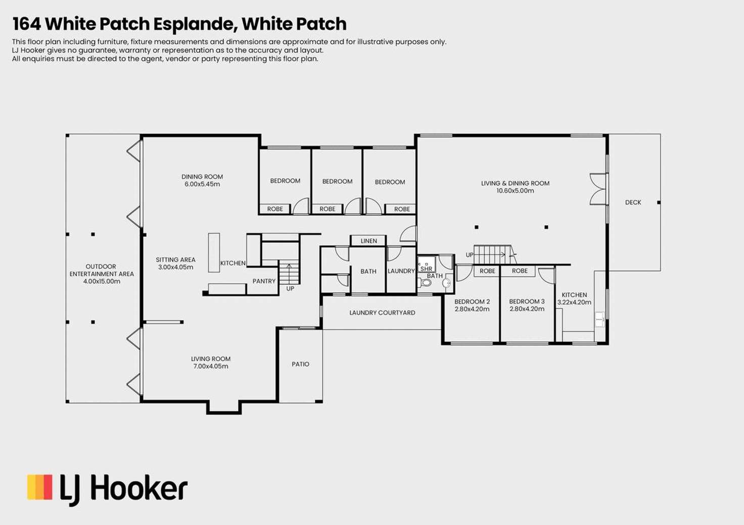 Floorplan of Homely house listing, 164 White Patch Esplanade, White Patch QLD 4507