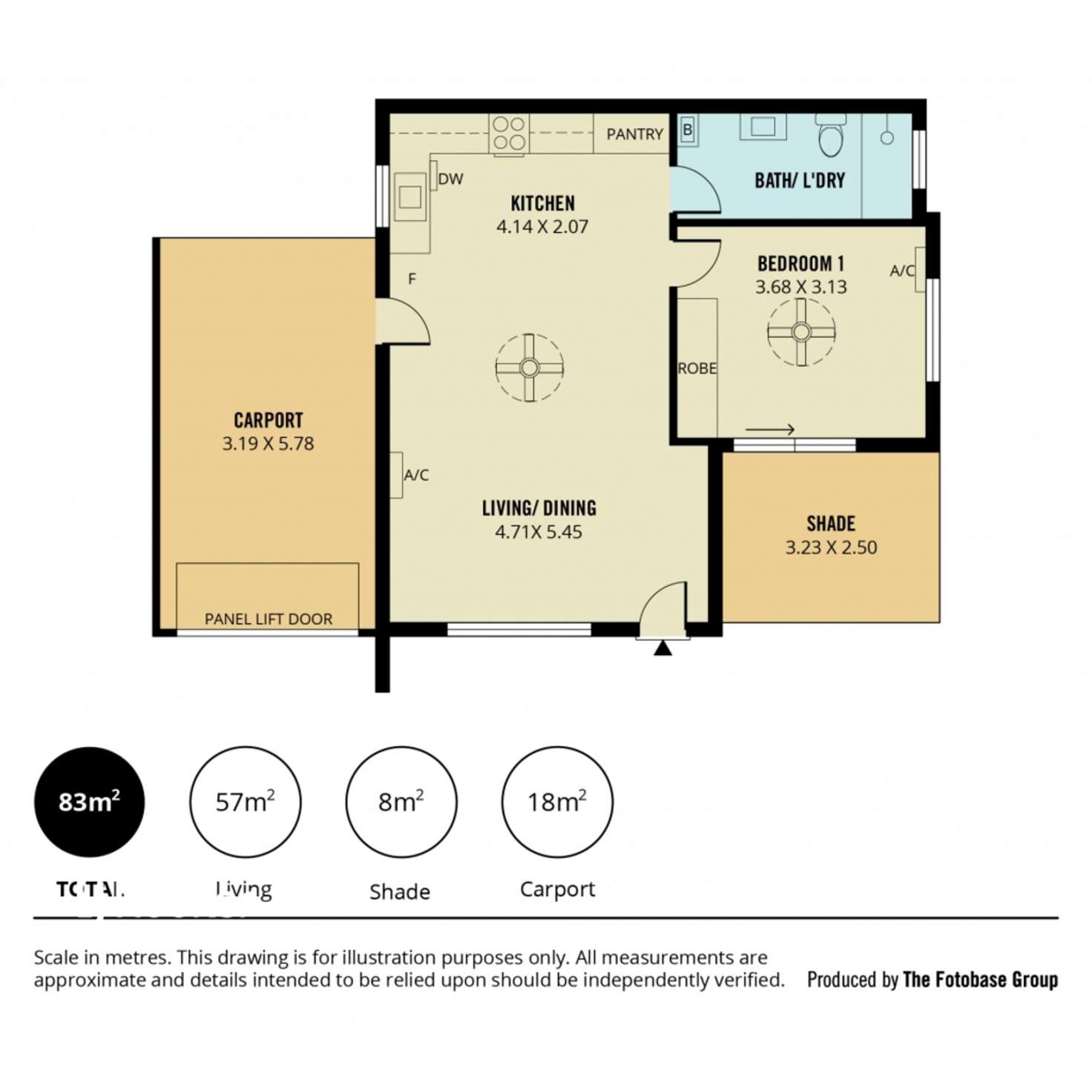 Floorplan of Homely house listing, 8 Slade Street, Munno Para SA 5115