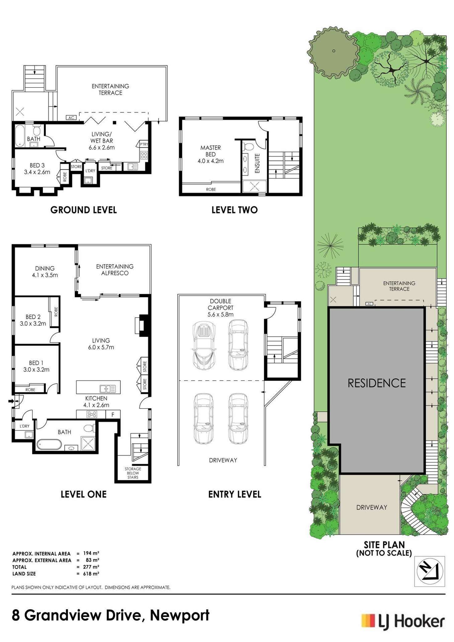 Floorplan of Homely house listing, 8 Grandview Drive, Newport NSW 2106