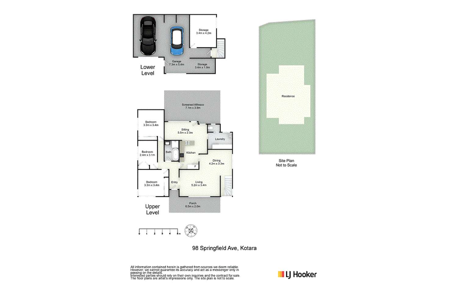 Floorplan of Homely house listing, 98 Springfield Avenue, Kotara NSW 2289