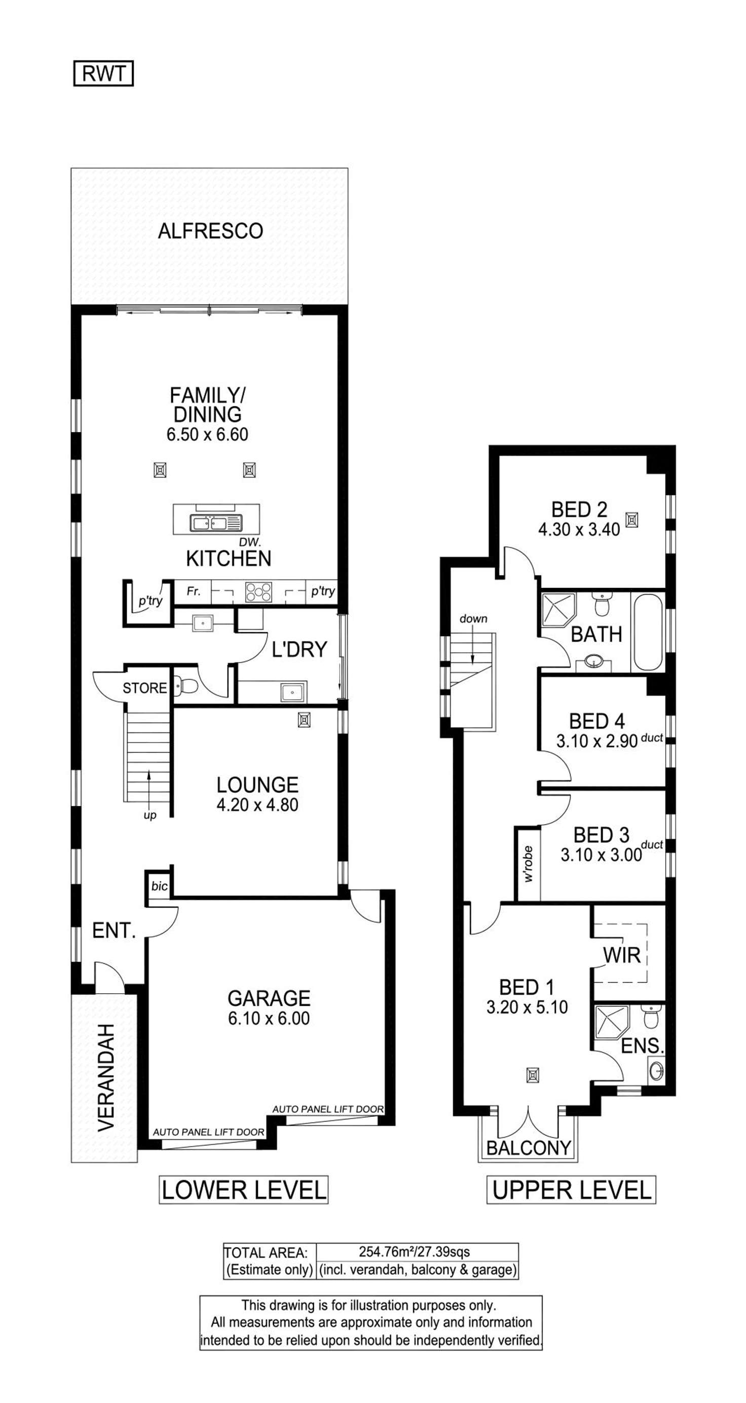Floorplan of Homely house listing, 97A Beach Street, Grange SA 5022