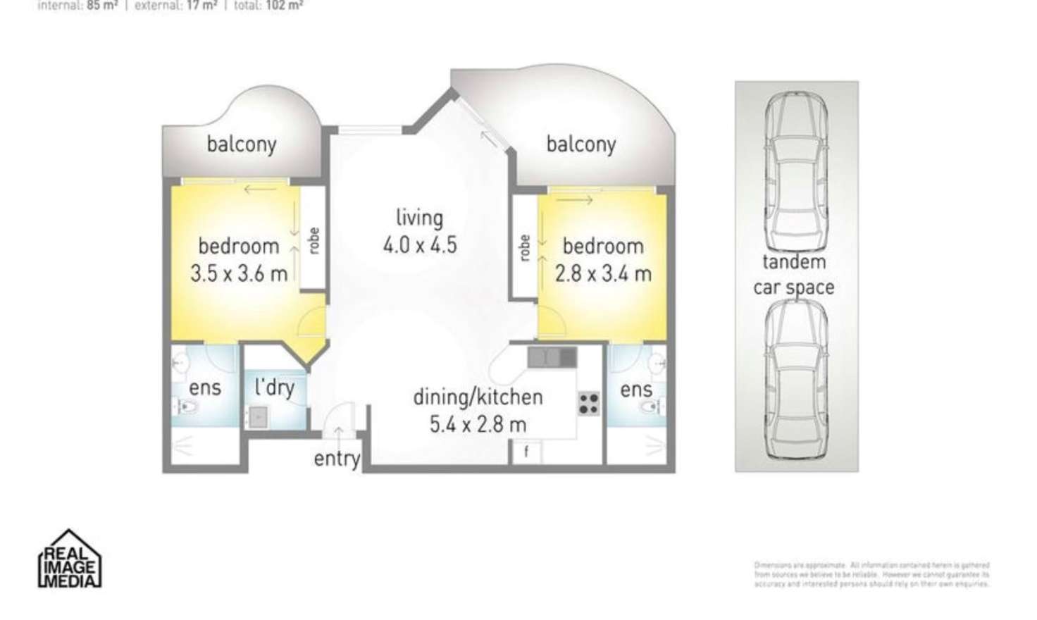 Floorplan of Homely apartment listing, 603/8 Philip Avenue, Broadbeach QLD 4218