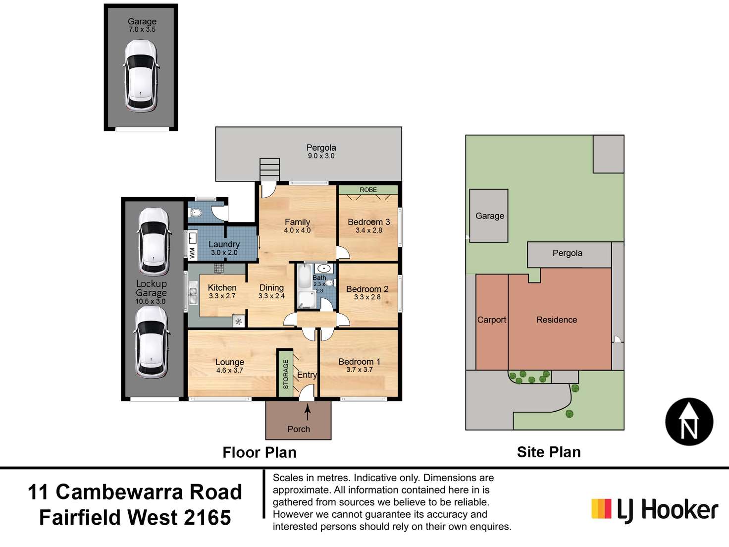 Floorplan of Homely house listing, 11 Cambewarra Road, Fairfield West NSW 2165
