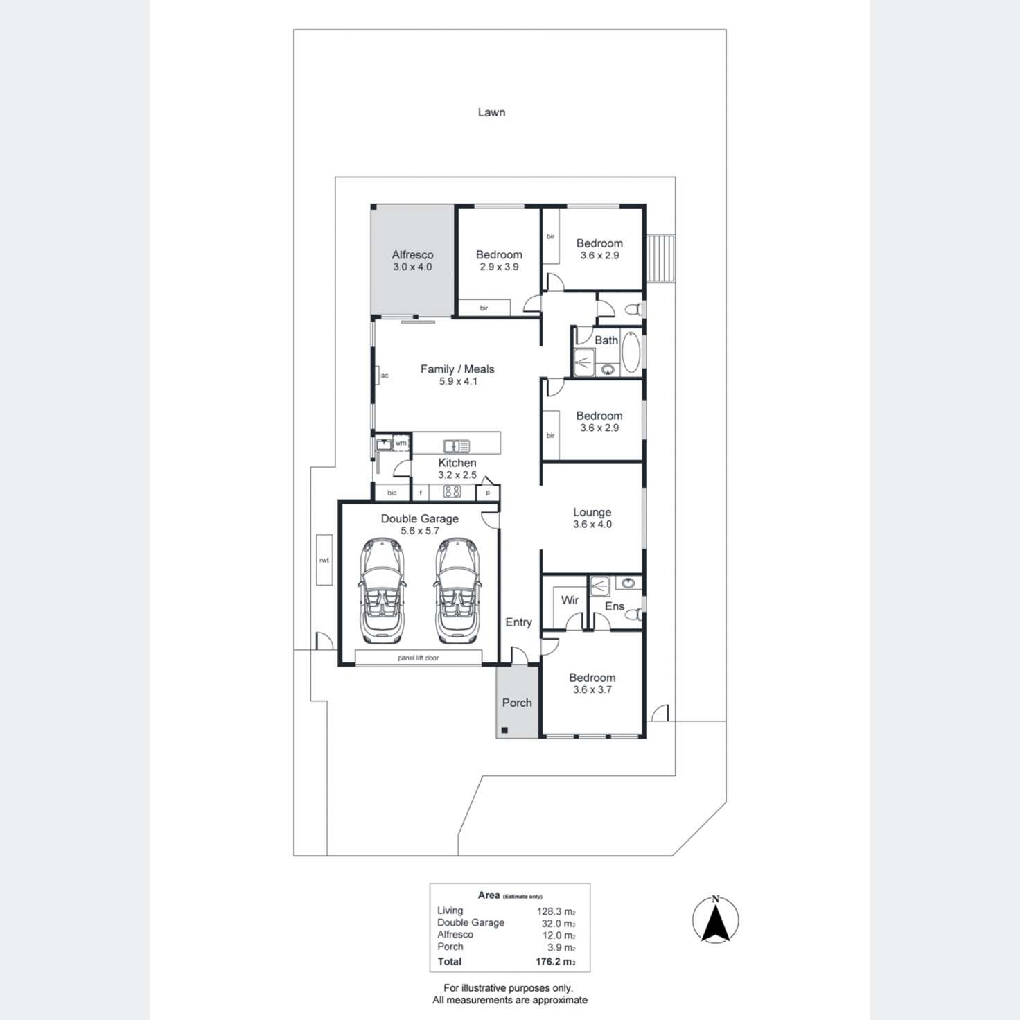 Floorplan of Homely house listing, 39 Keane Avenue, Munno Para West SA 5115