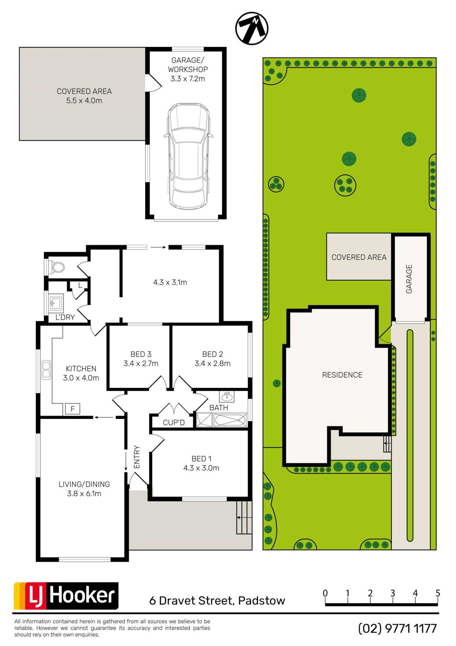 Floorplan of Homely house listing, 6 Dravet Street, Padstow NSW 2211