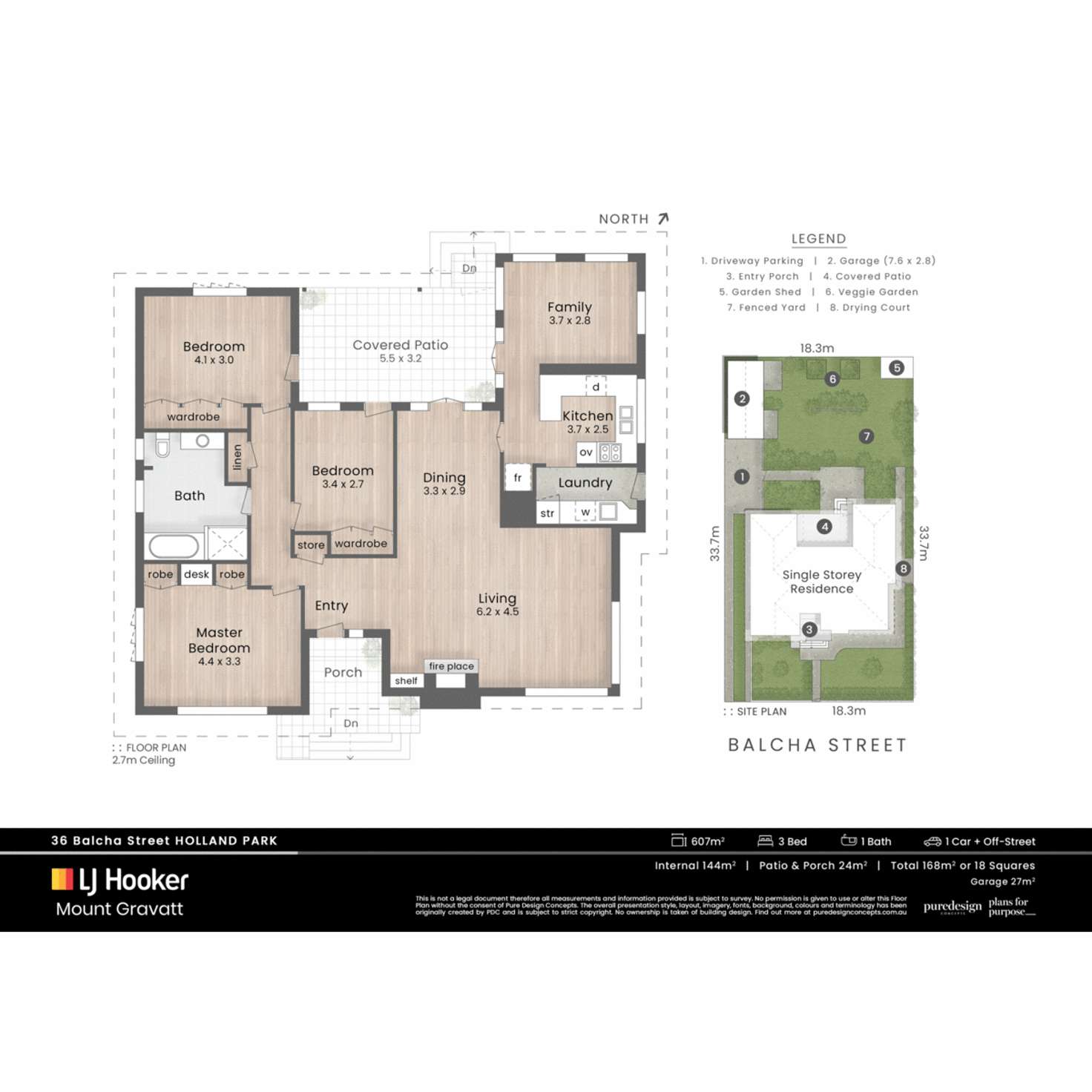 Floorplan of Homely house listing, 36 Balcha Street, Holland Park QLD 4121