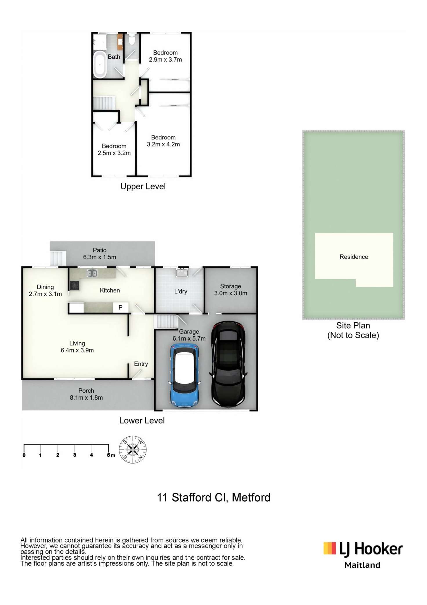 Floorplan of Homely house listing, 11 Stafford Close, Metford NSW 2323