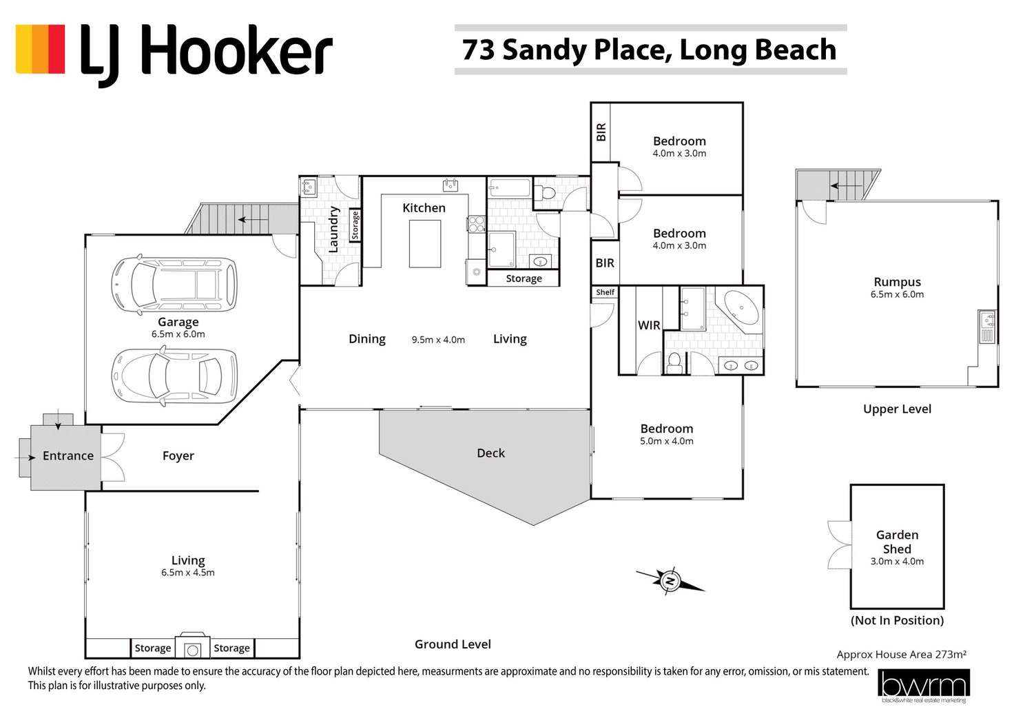 Floorplan of Homely house listing, 73 Sandy Place, Long Beach NSW 2536