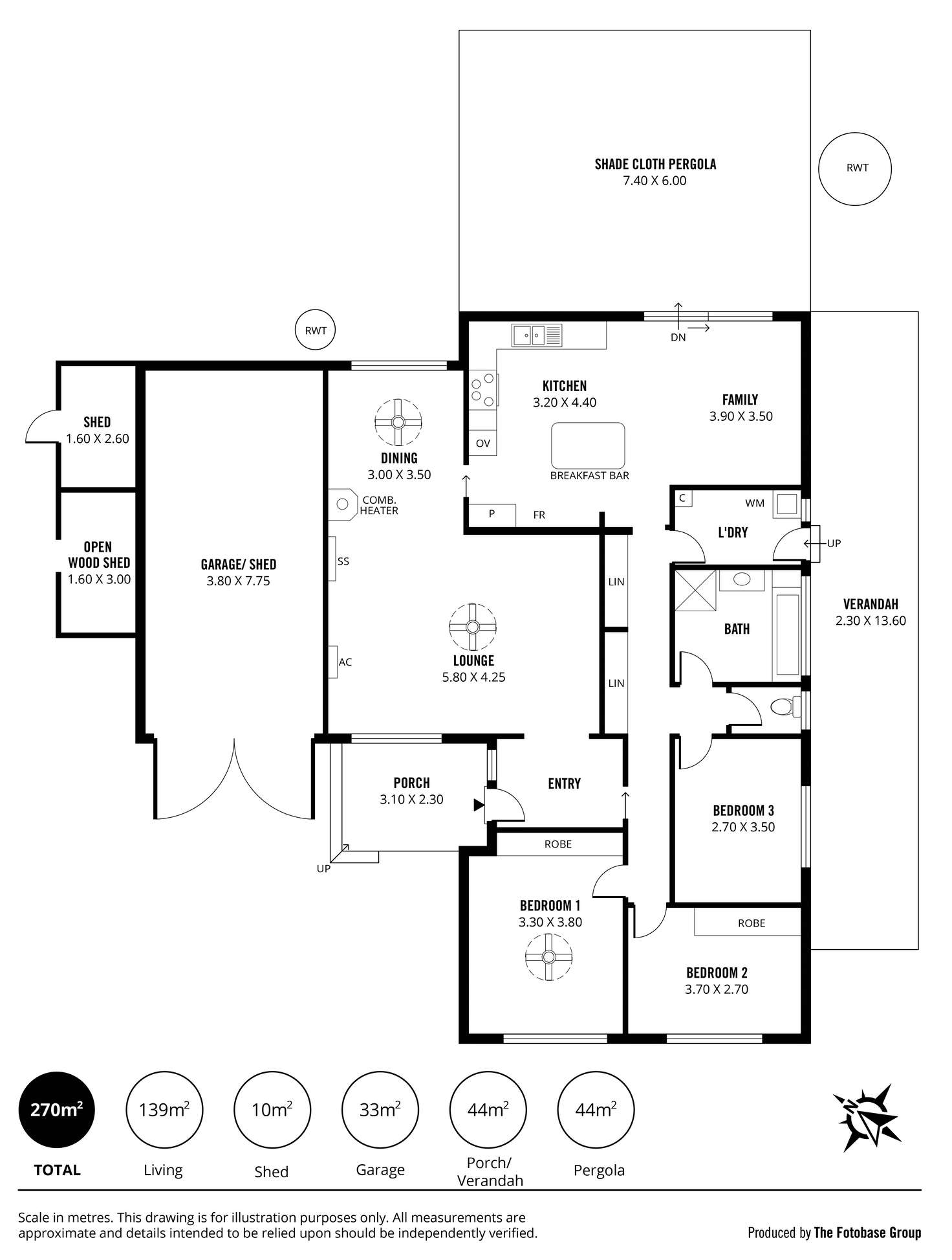 Floorplan of Homely house listing, 7 West Terrace, Littlehampton SA 5250