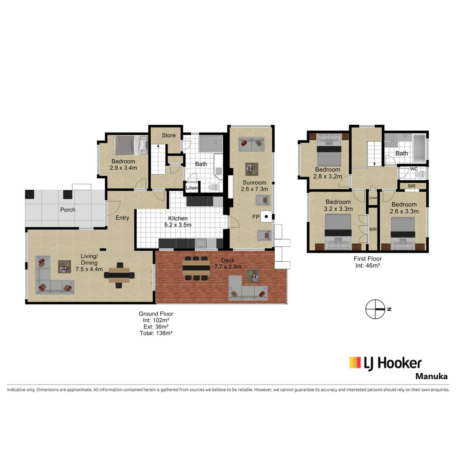 Floorplan of Homely house listing, 135 Darwinia Terrace, Rivett ACT 2611