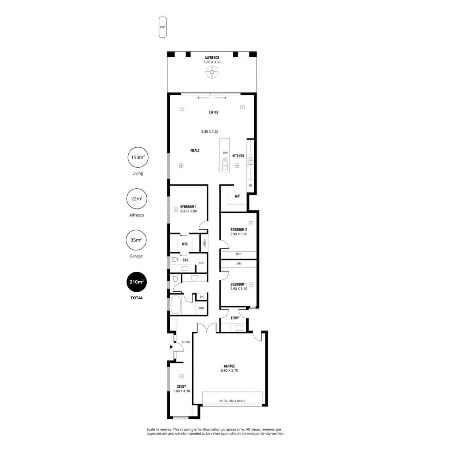 Floorplan of Homely house listing, 29 Wandilla Street, Grange SA 5022