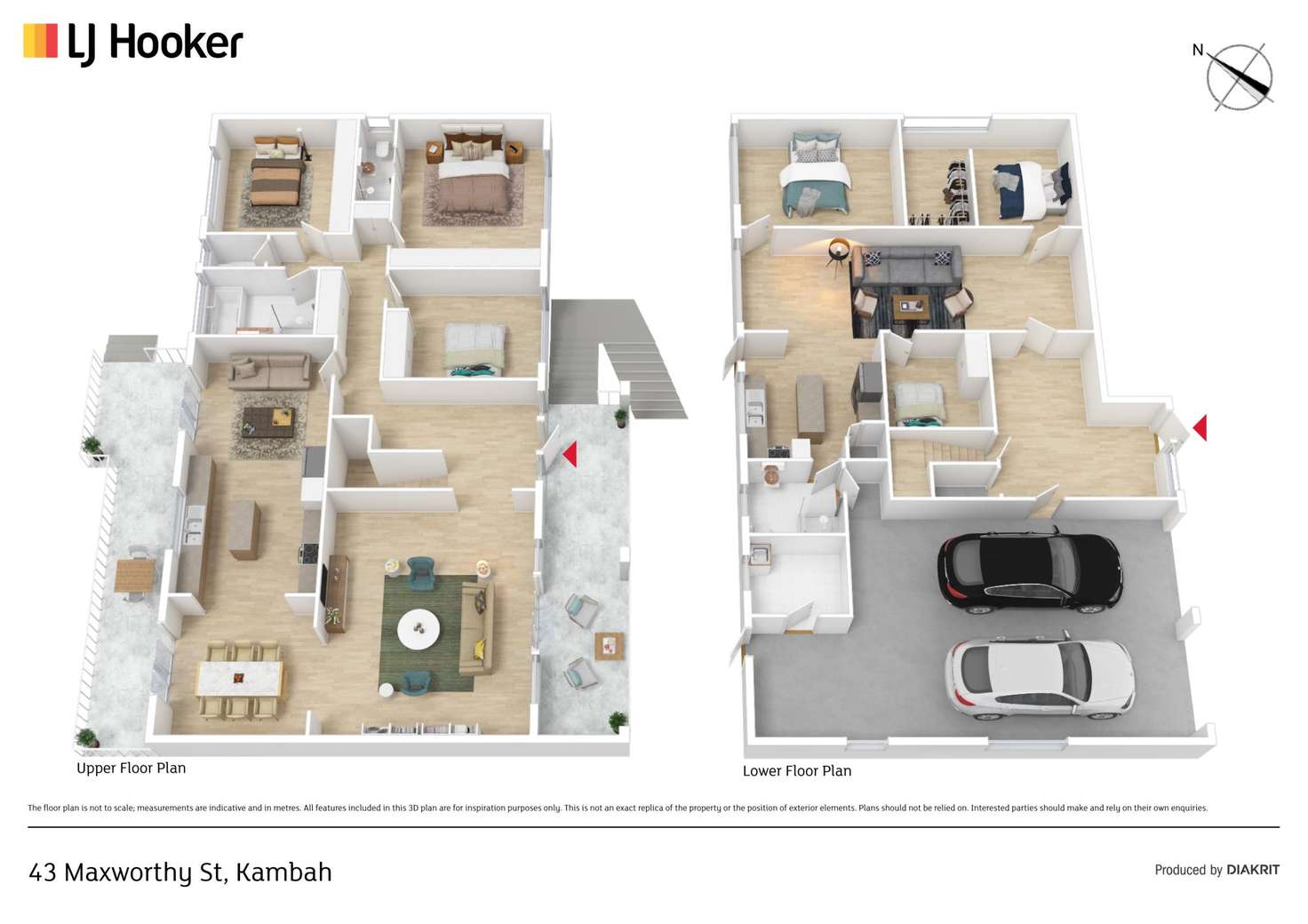 Floorplan of Homely house listing, 43 Maxworthy Street, Kambah ACT 2902