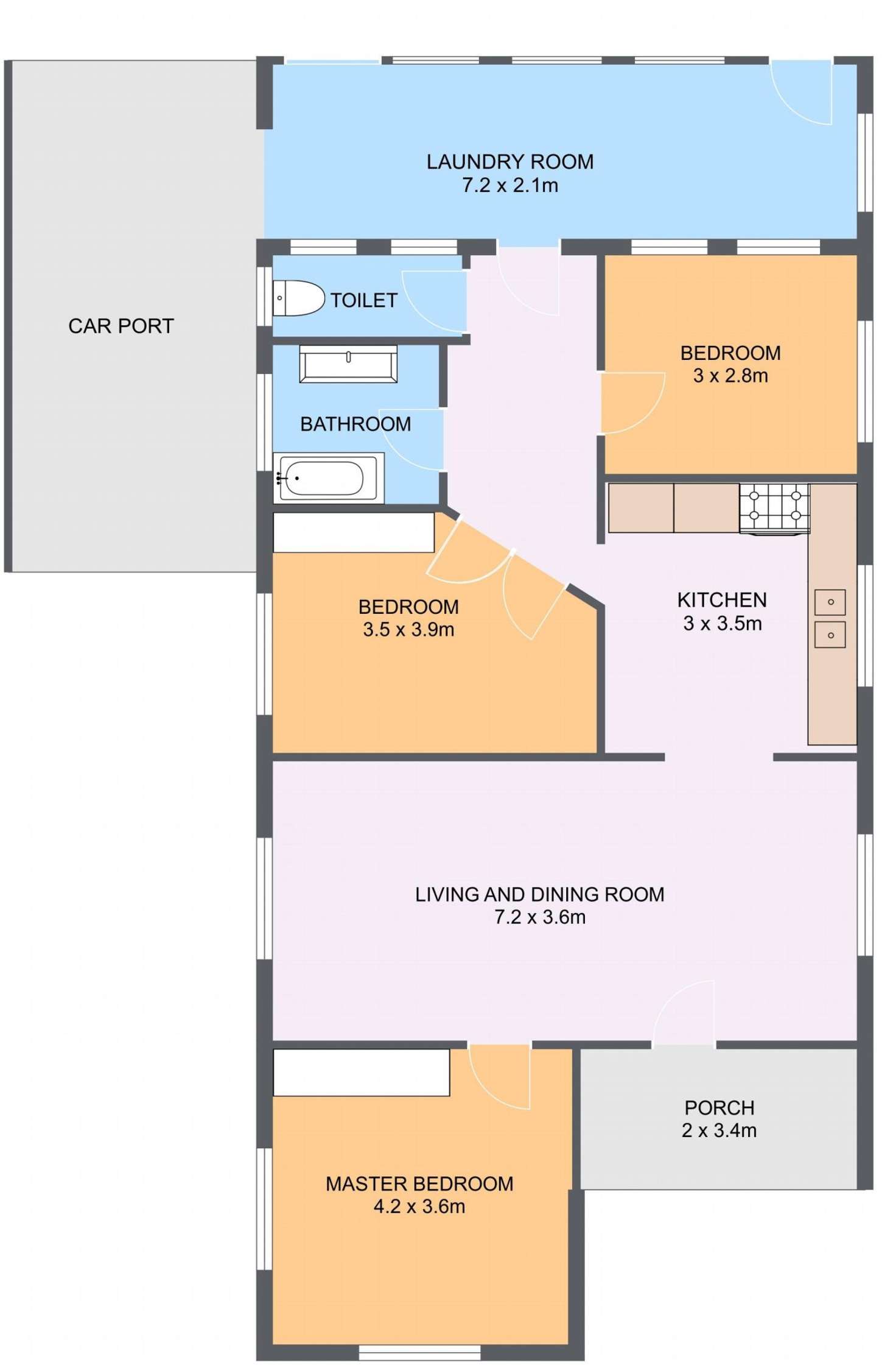 Floorplan of Homely house listing, 10 Dally Street, Wandal QLD 4700