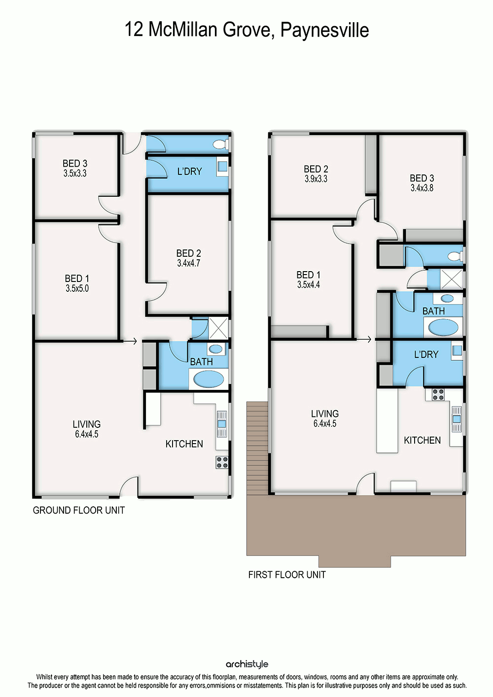 Floorplan of Homely house listing, 12 McMillan Grove, Paynesville VIC 3880
